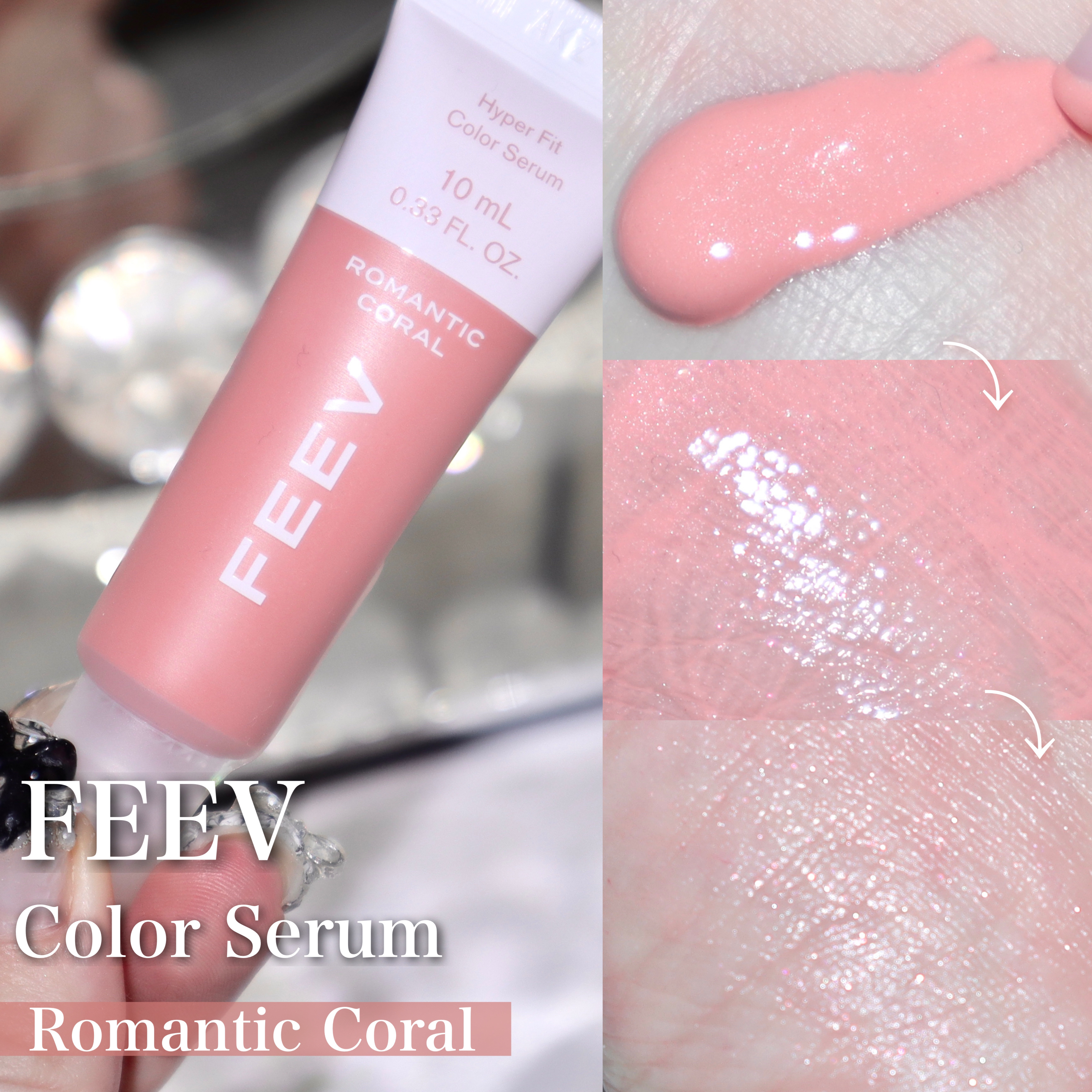 ハイパーフィットカラーセラム/FEEV/ジェル・クリームチークを使ったクチコミ（3枚目）