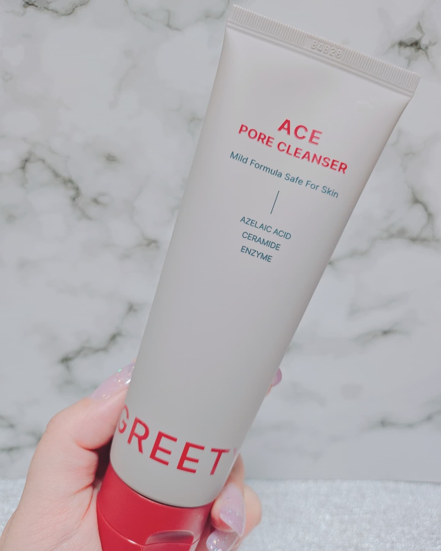 ACE pore cleanser /GREETY/洗顔フォームを使ったクチコミ（2枚目）