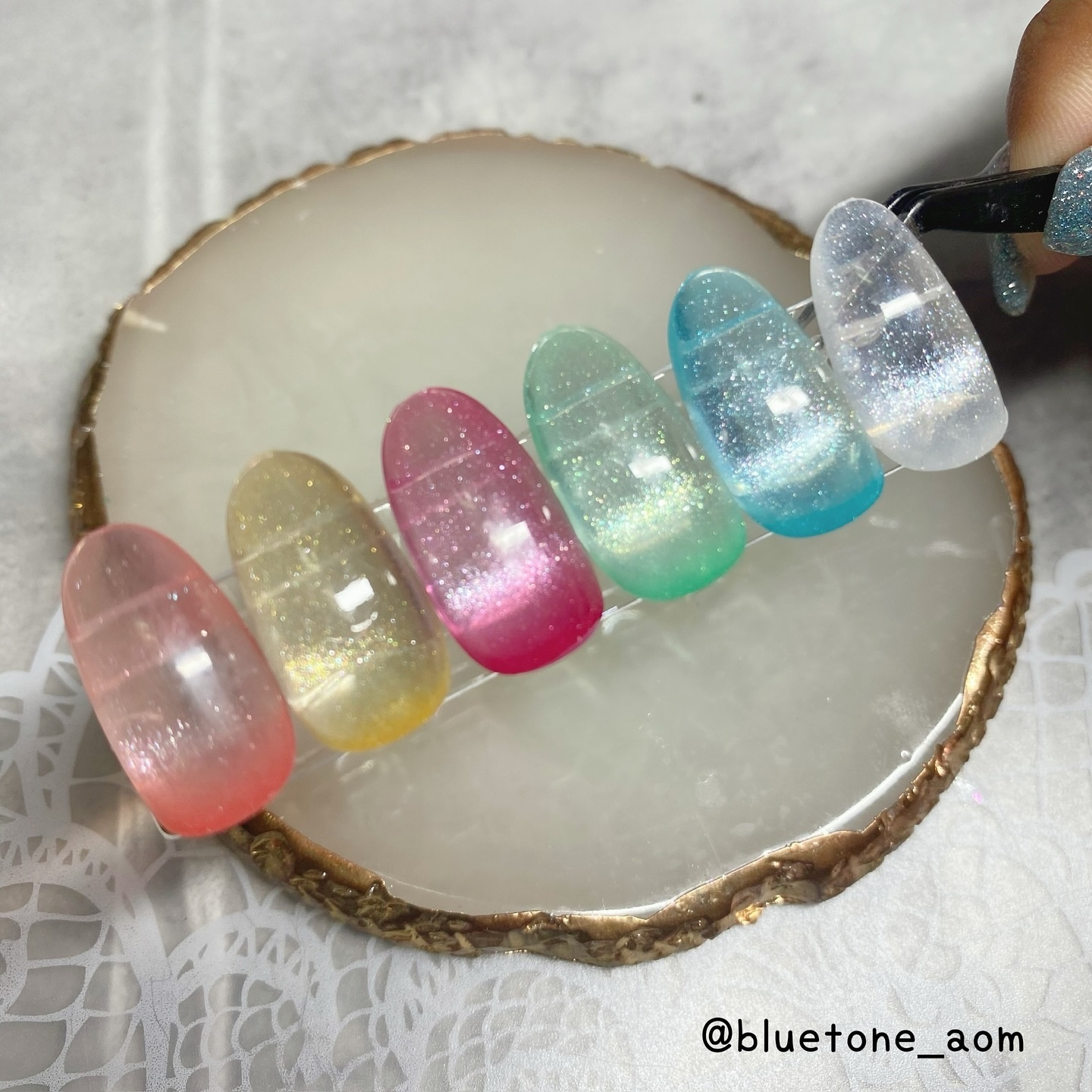 パル カラージェル/キャンドゥ/ジェルネイルを使ったクチコミ（2枚目）