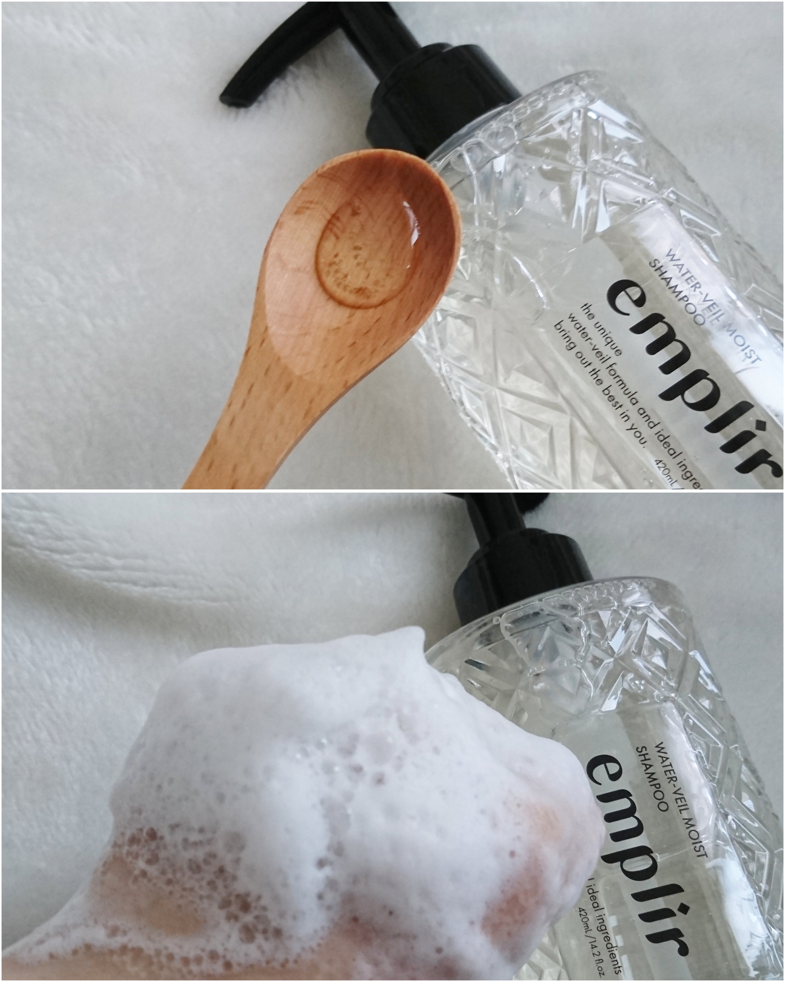 ウォーターベール　モイストシャンプー／トリートメント/emplir/市販シャンプーを使ったクチコミ（3枚目）