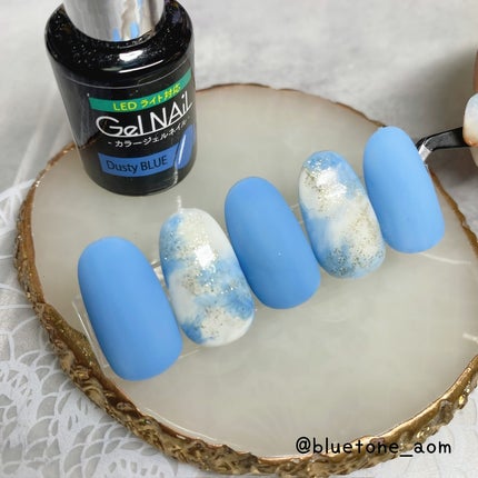 ジェルネイル(ライト対応)/セリア/ジェルネイルを使ったクチコミ(5枚目)