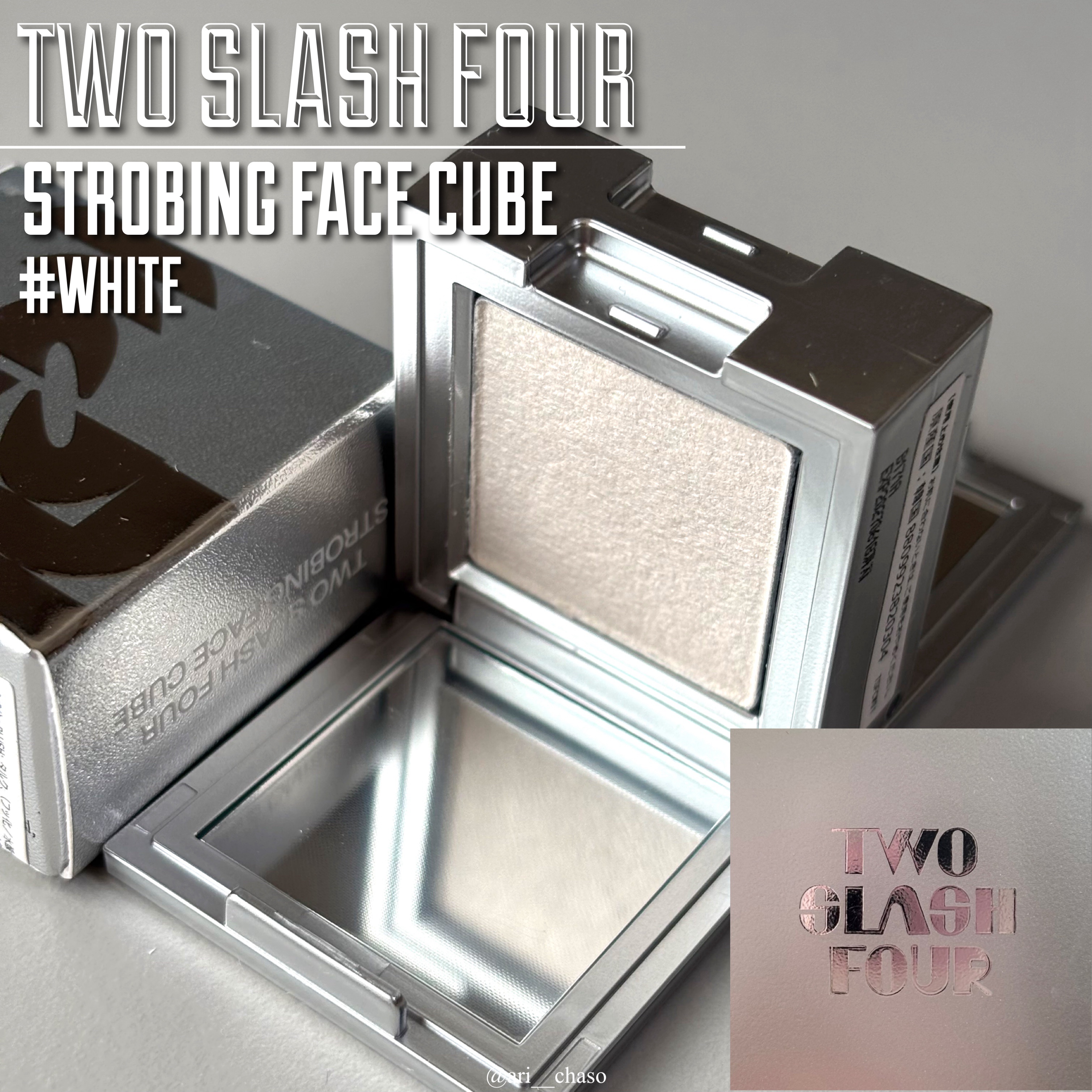 ストロビングフェイスキューブ/TWO SLASH FOUR/ハイライトを使ったクチコミ（1枚目）