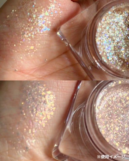グリッタージェル /Glint/グリッターを使ったクチコミ(4枚目)