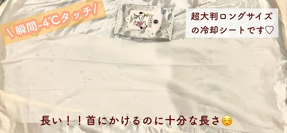 エスカラット 極寒ロングタオル/エスカラット/ボディシートを使ったクチコミ（2枚目）