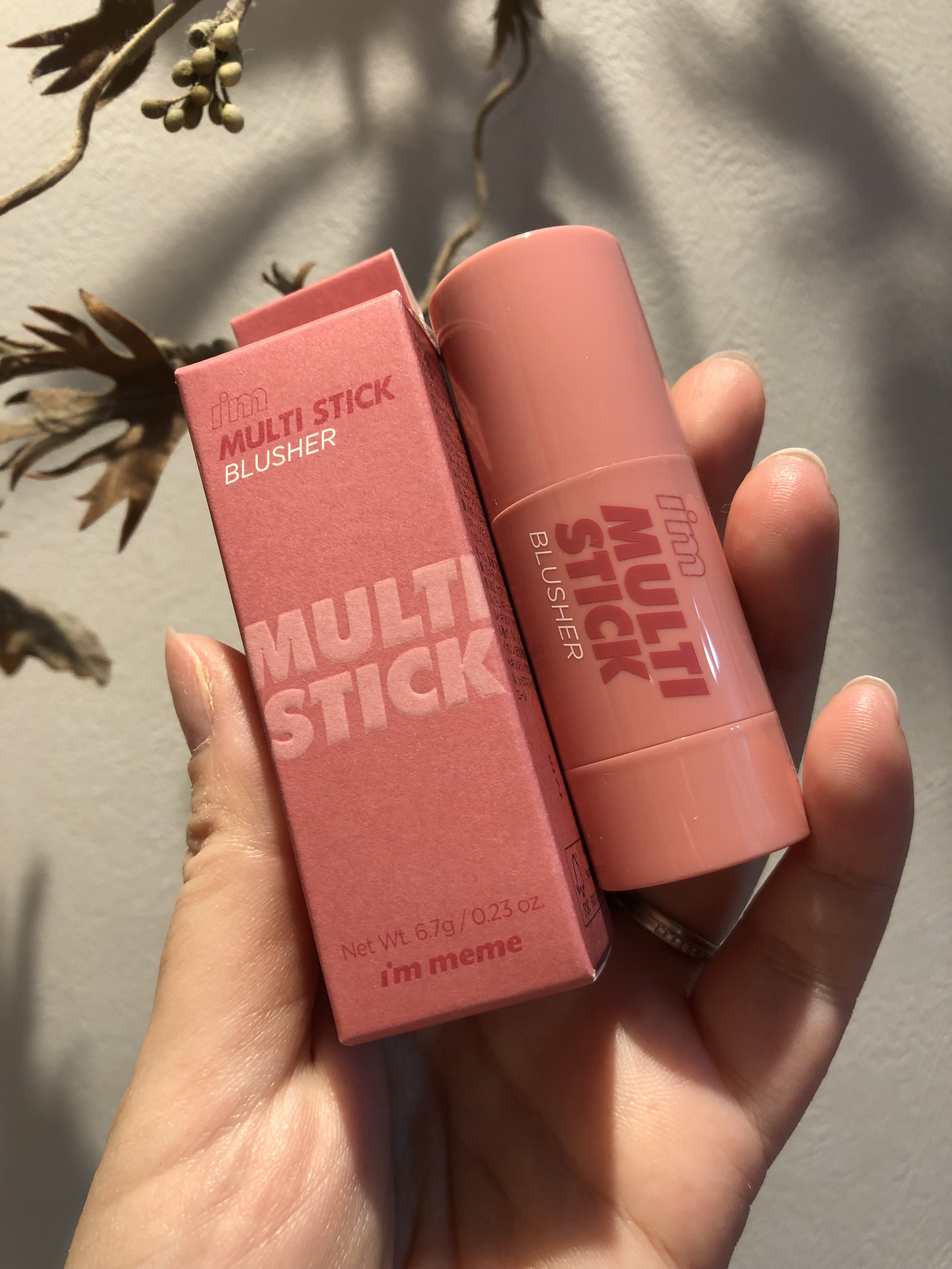 アイムマルチスティックブラッシャー/i’m meme/ジェル・クリームチークを使ったクチコミ（1枚目）