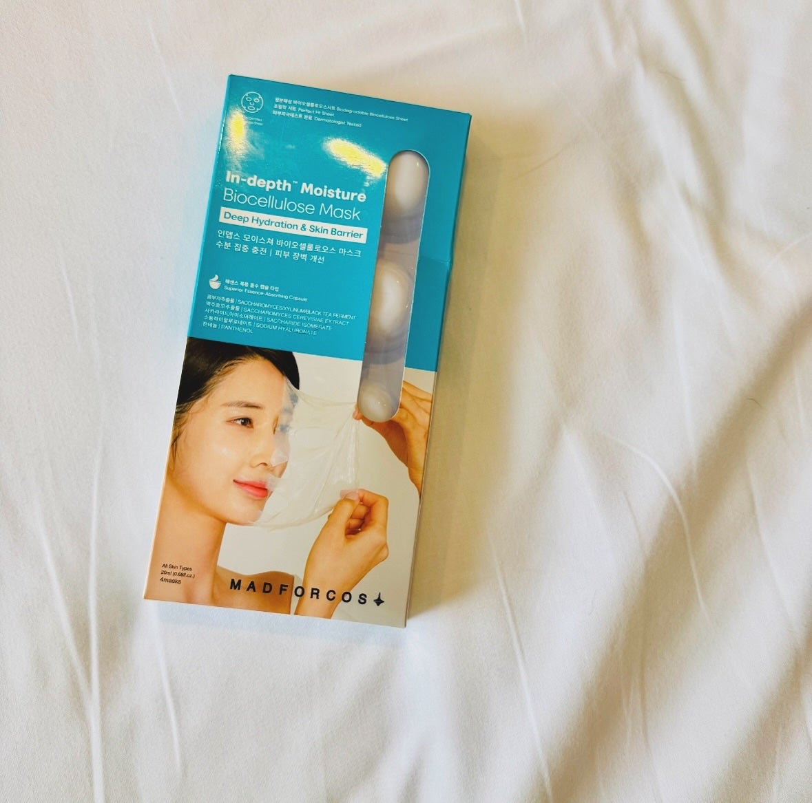 インデップス™モイスチャーバイオセルロースマスク/MADFORCOS/シートマスク・パックを使ったクチコミ(1枚目)