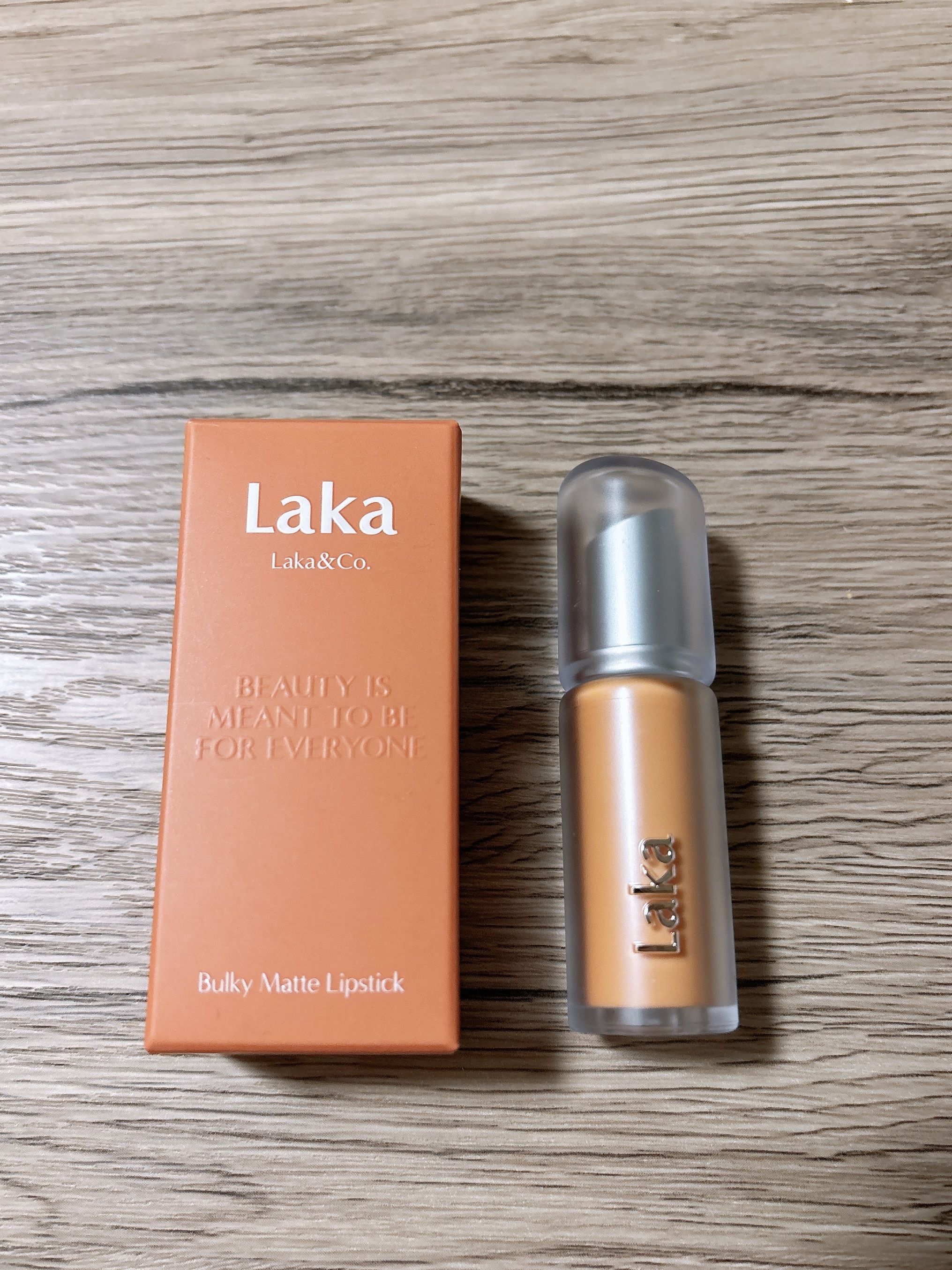 バルキーマットリップスティック 403 フィグサウンズ/Laka/口紅を使ったクチコミ（1枚目）