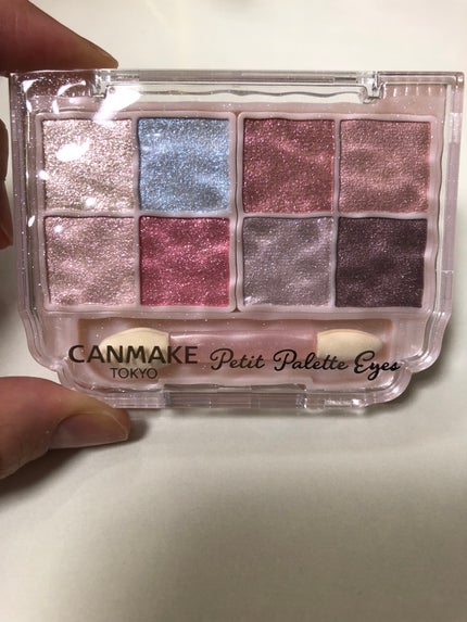 プティパレットアイズ(スパークリングタイプ)/キャンメイク/アイシャドウを使ったクチコミ(1枚目)