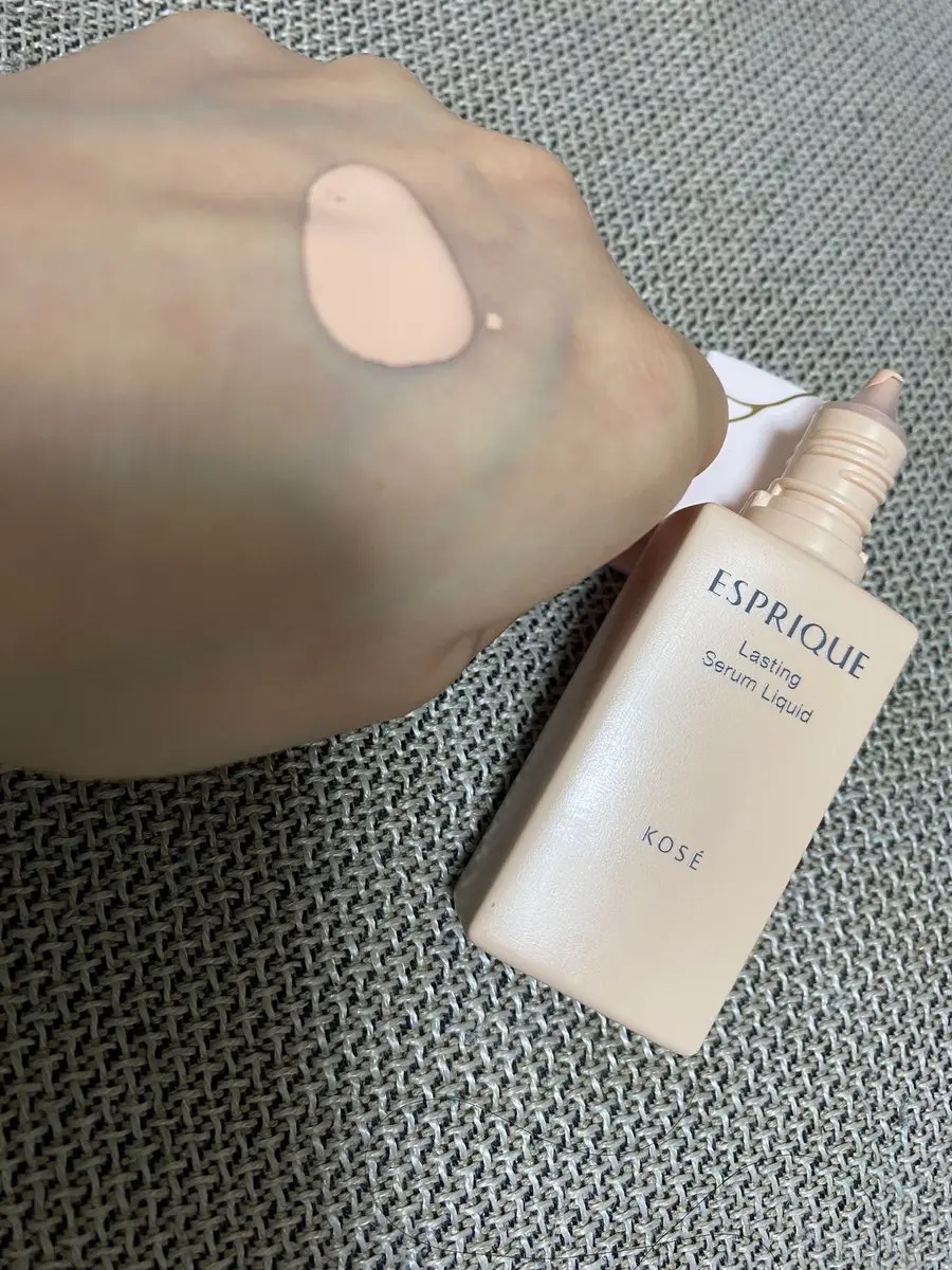 ESPRIQUE トリプル ラスティング プライマーのクチコミ「#PR #エスプリーク
#毛穴レス微光肌 を目指せる
#美容液ファンデ

エスプリーク　ラステ.....」（1枚目）