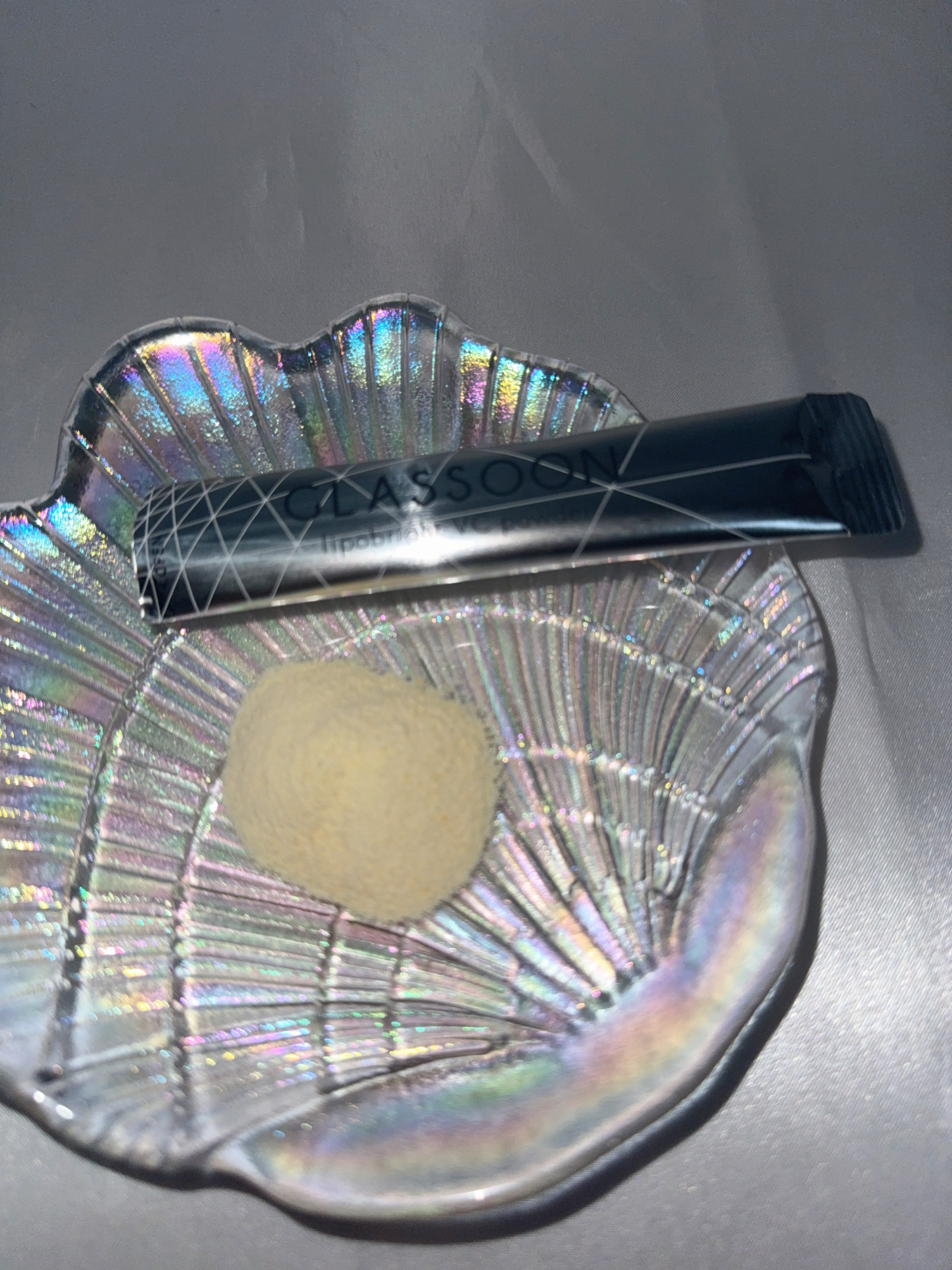 グラスーン　リポブライト　ＶＣパウダー/GLASSOON/美容サプリメントを使ったクチコミ（3枚目）