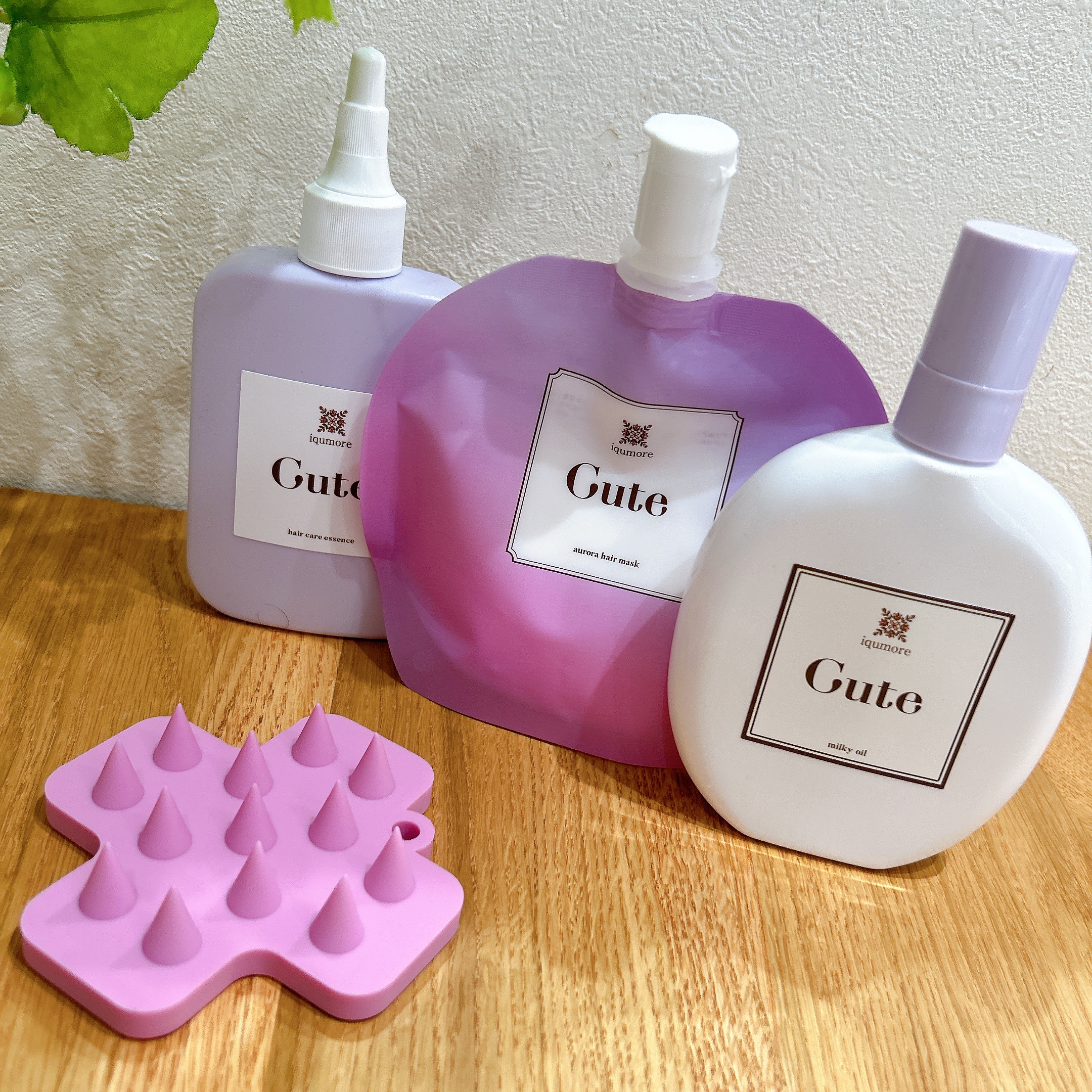 キュートヘアケアエッセンス/iqumore/頭皮ローションを使ったクチコミ（1枚目）