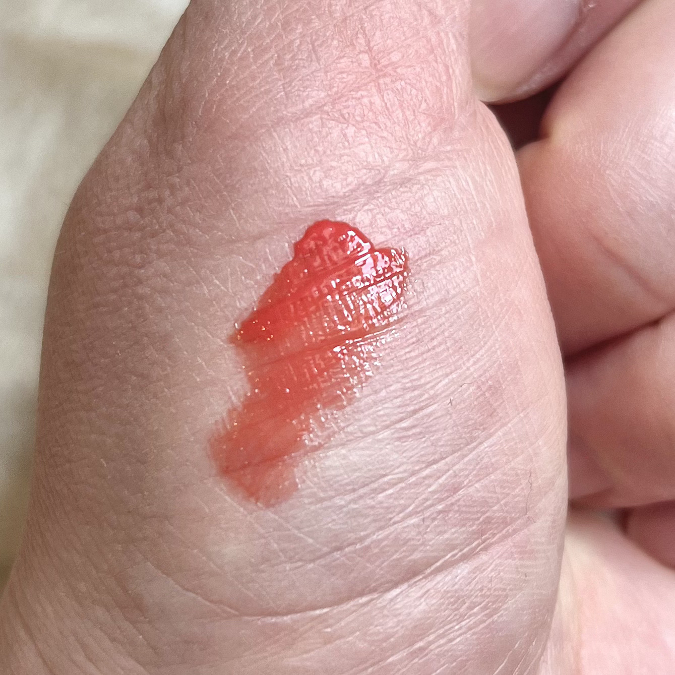 Dewy Syrup Tint/EITHER＆/口紅を使ったクチコミ（2枚目）