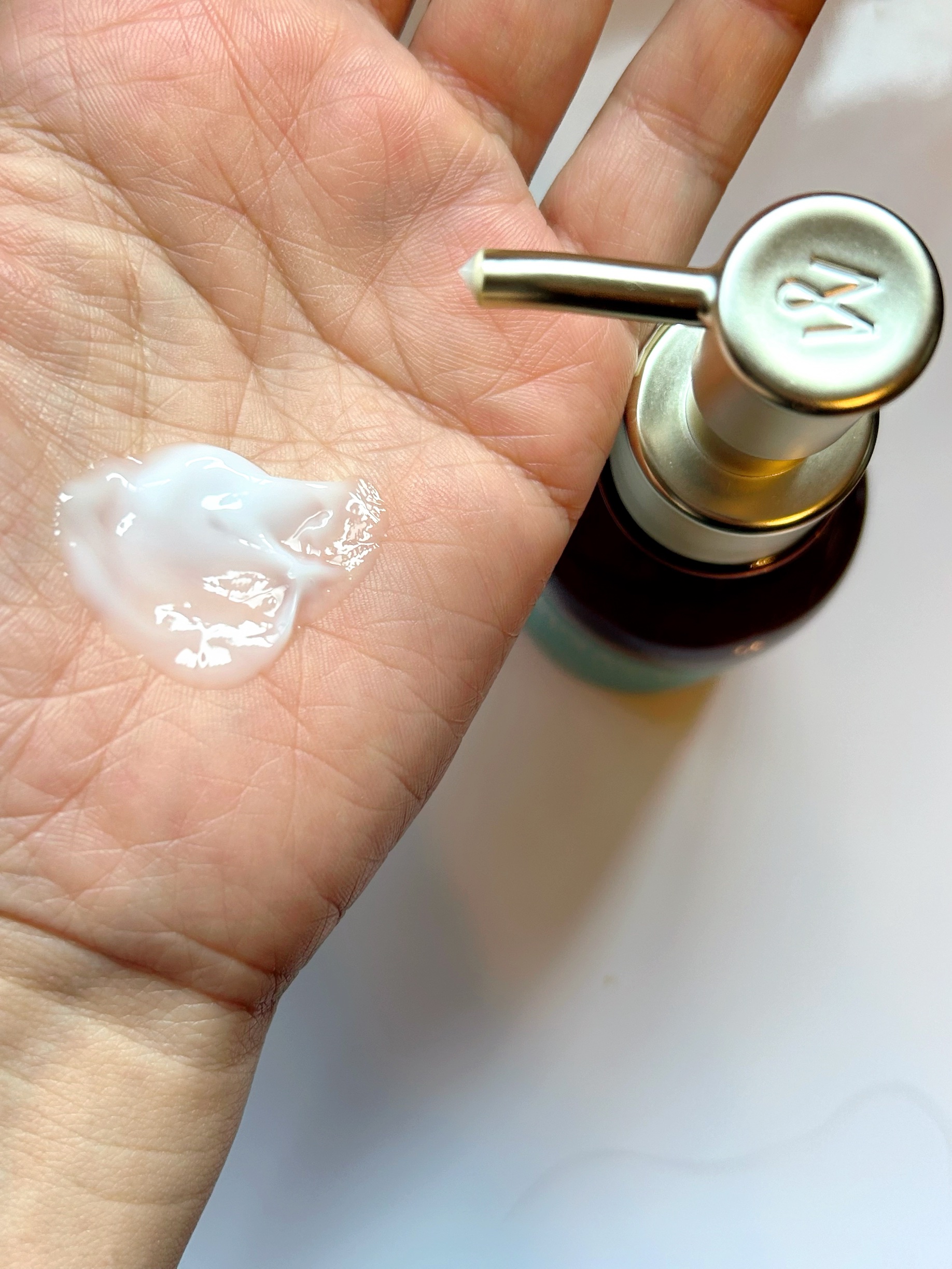 モロッカンビューティ ディープモイスト ハイブリッド ヘアミルク/モロッカンビューティ/ヘアミルクを使ったクチコミ（2枚目）