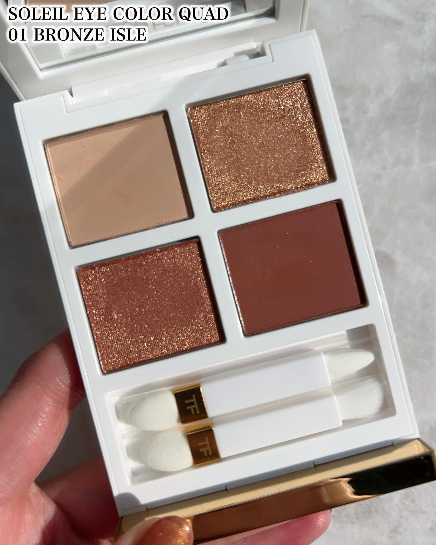 ソレイユ アイ カラー クォード/TOM FORD BEAUTY/アイシャドウパレットを使ったクチコミ(2枚目)