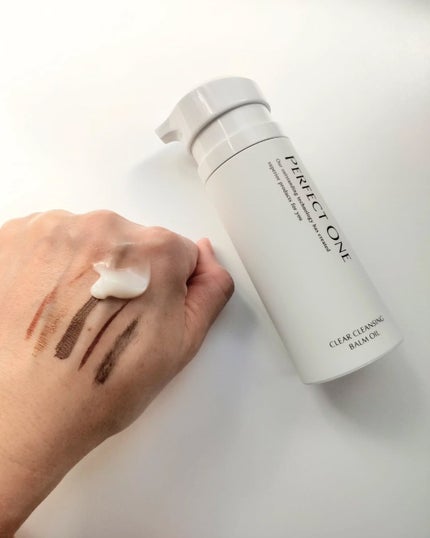 パーフェクトワン クリアクレンジングバームオイル/パーフェクトワン/クレンジングバームを使ったクチコミ(3枚目)