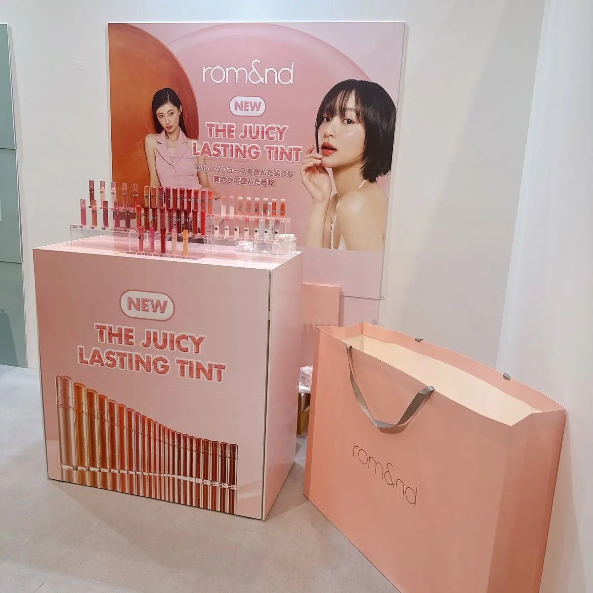 ザ ジューシーラスティングティント/rom&nd/リップティントを使ったクチコミ(3枚目)