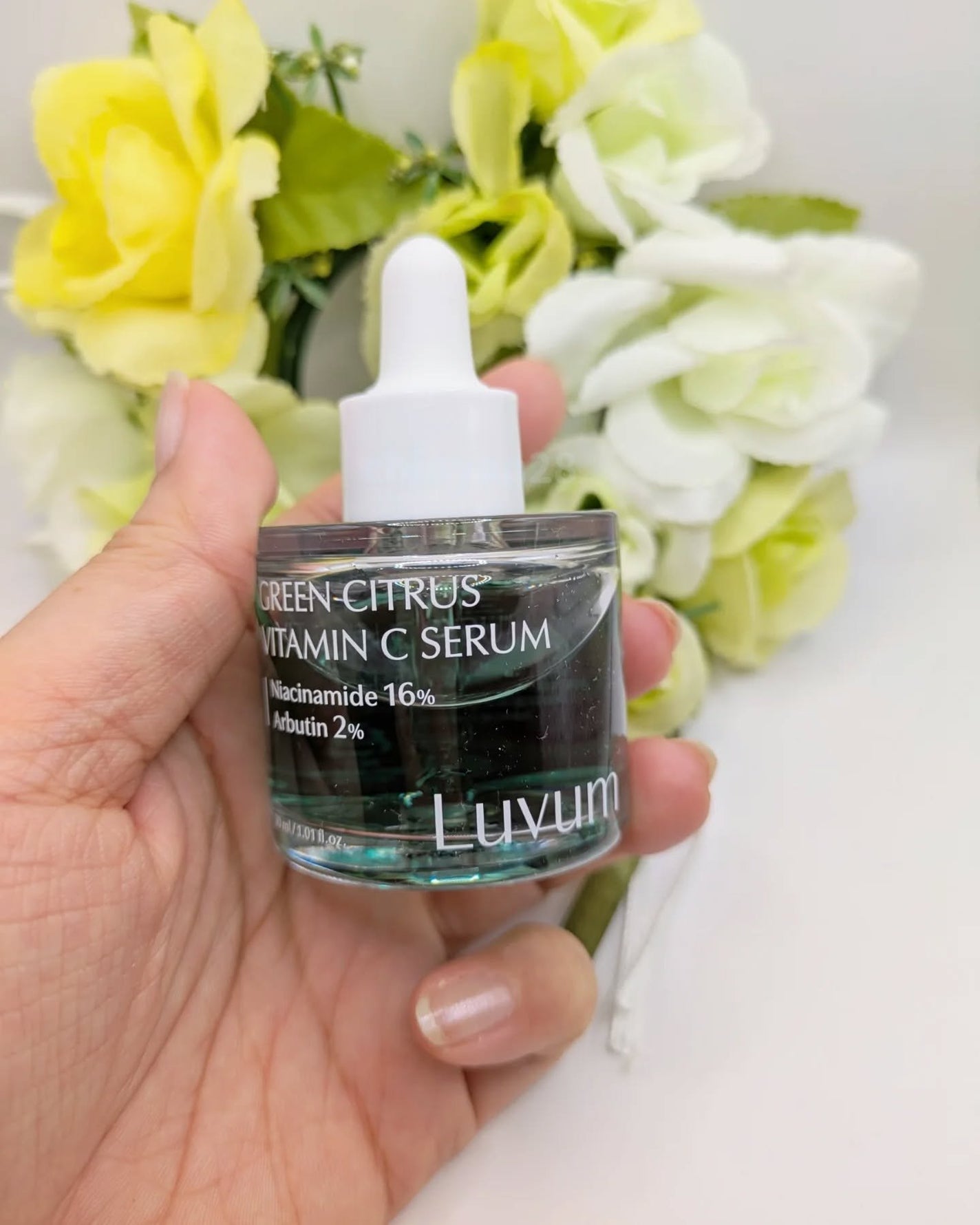 chinyan28 on LIPS 「Luvum「グリーンシトラス ビタミンCセラム」パッと明るいグ..」(2枚目)