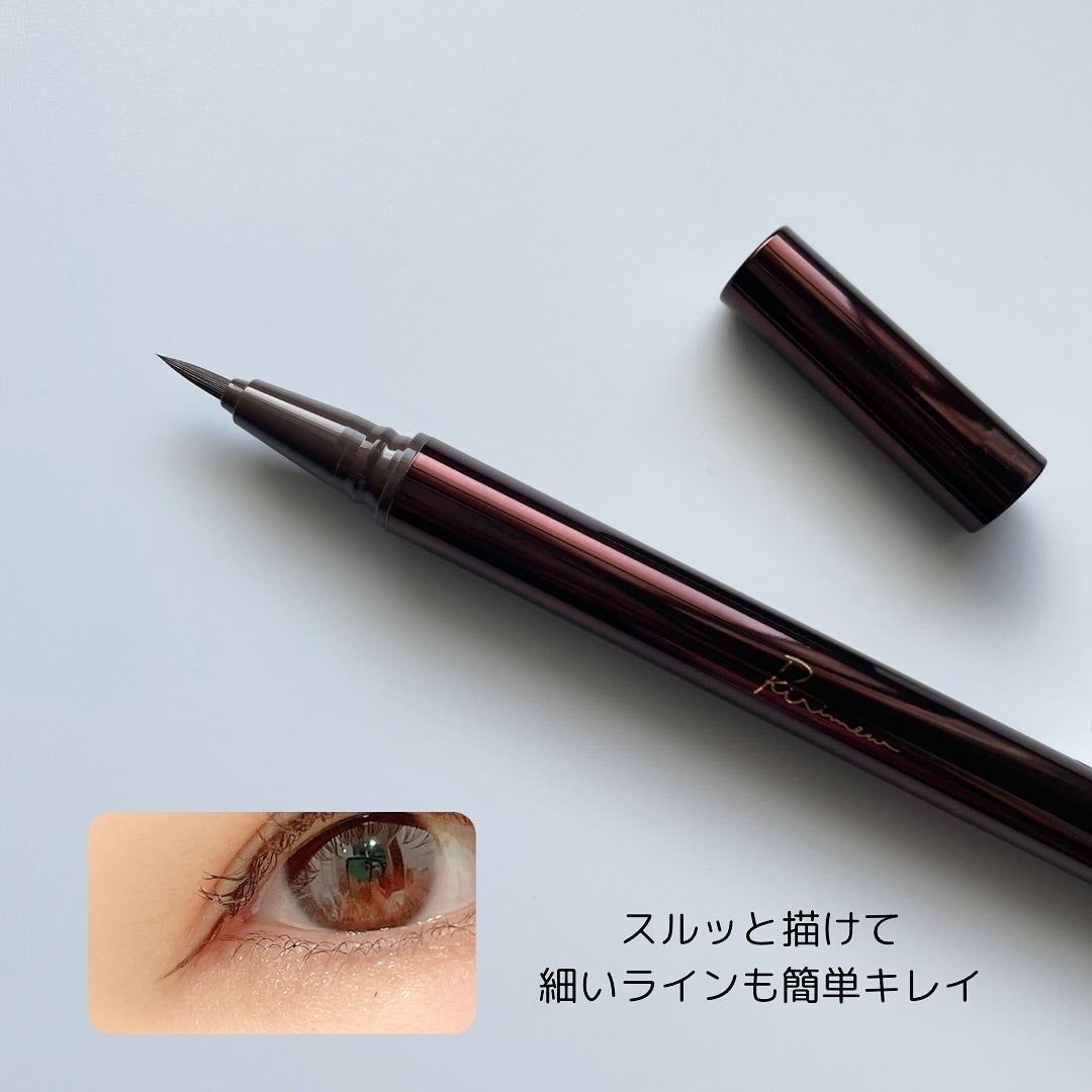 リリミュウ ロングキープライナー/Ririmew/リキッドアイライナーを使ったクチコミ(3枚目)