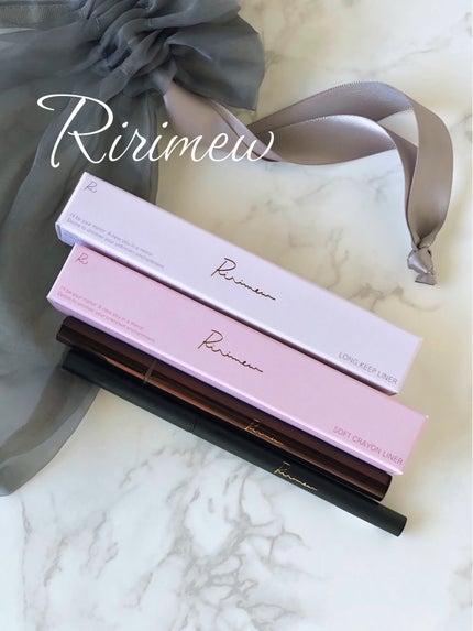 リリミュウ ロングキープライナー/Ririmew/リキッドアイライナーを使ったクチコミ(1枚目)