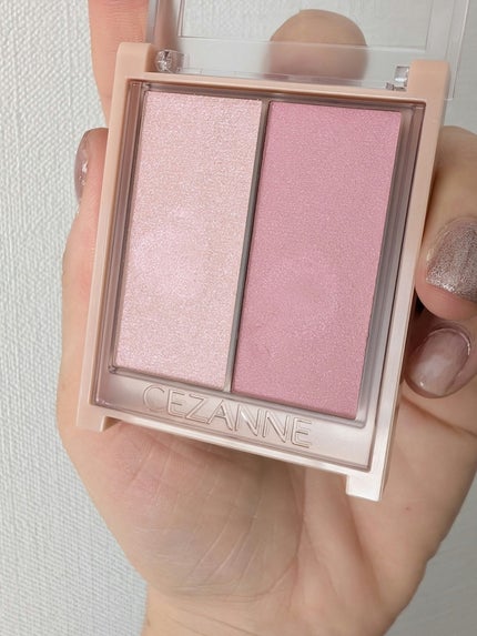 フェイスグロウカラー/CEZANNE/クリームハイライトを使ったクチコミ(4枚目)