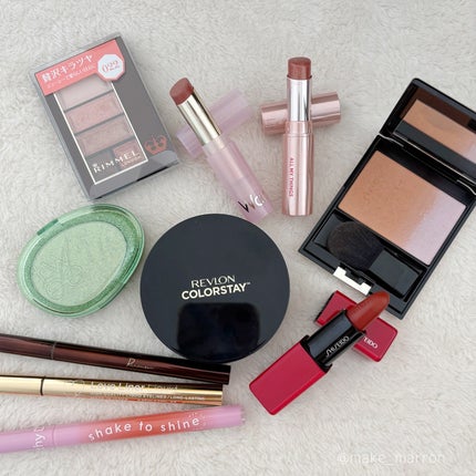 まろんくりーむ on LIPS 「*最近のメイク💄髪染める前はピンクメイクだったけど先日セルフで..」(4枚目)