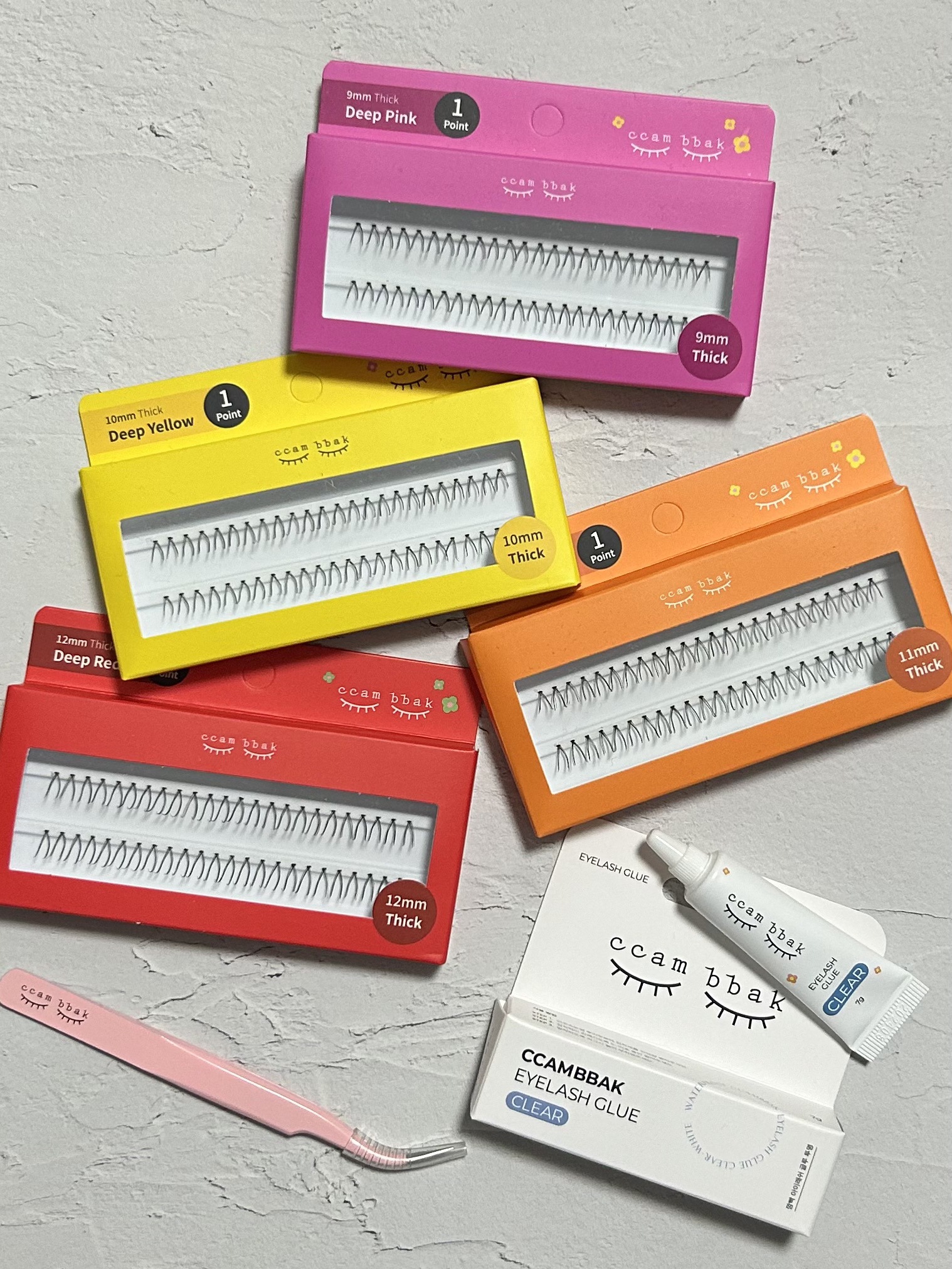 EYELASH GLUE CLEAR/CCAM BBAK/つけまつげを使ったクチコミ（1枚目）