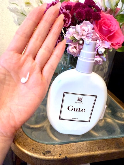 イクモアキュートミルキィオイル/iqumore/ヘアオイルを使ったクチコミ(1枚目)