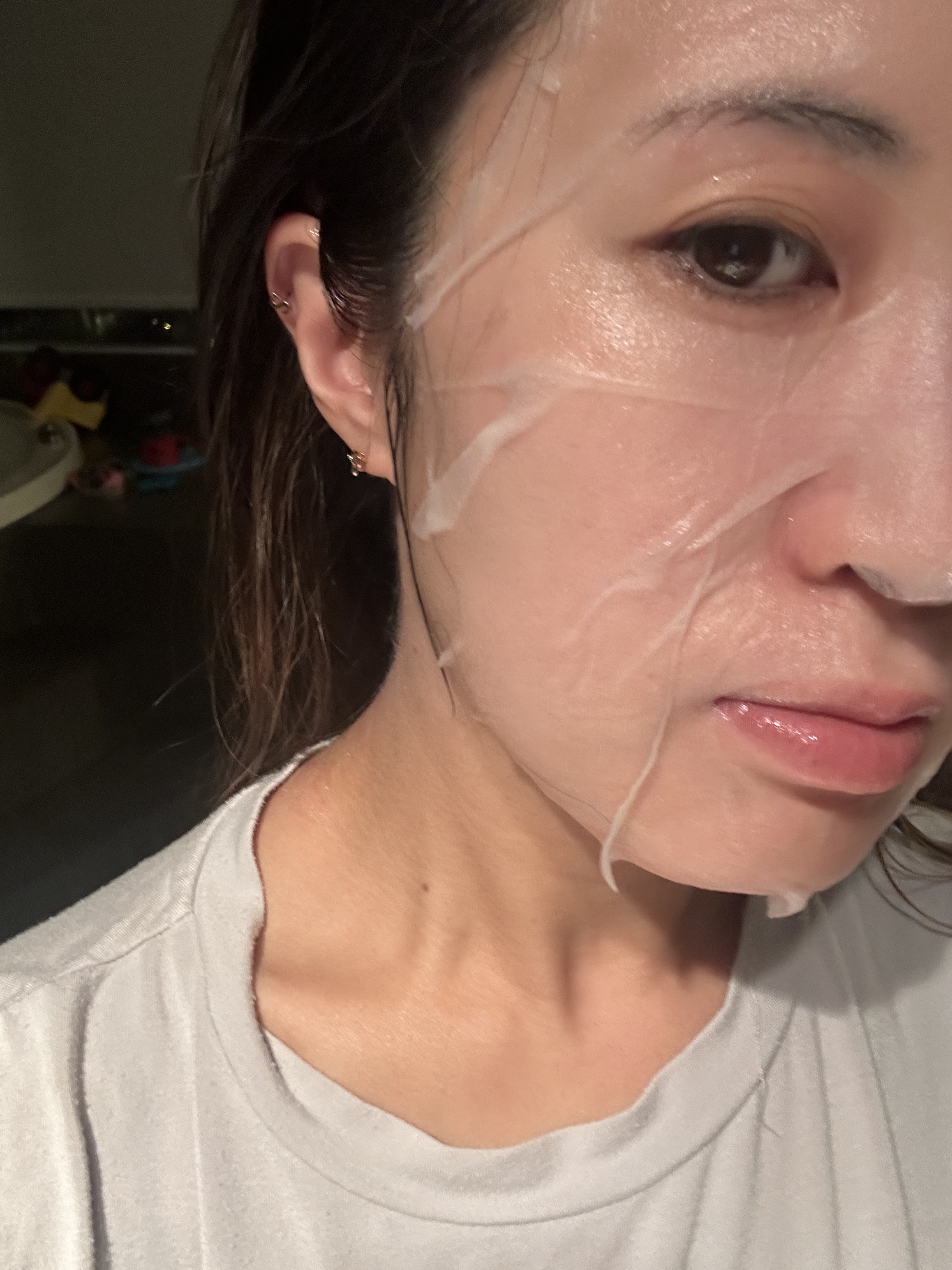 スーヴィッド マスクシート ブロッコリー/SKINFOOD/シートマスク・パックを使ったクチコミ（3枚目）