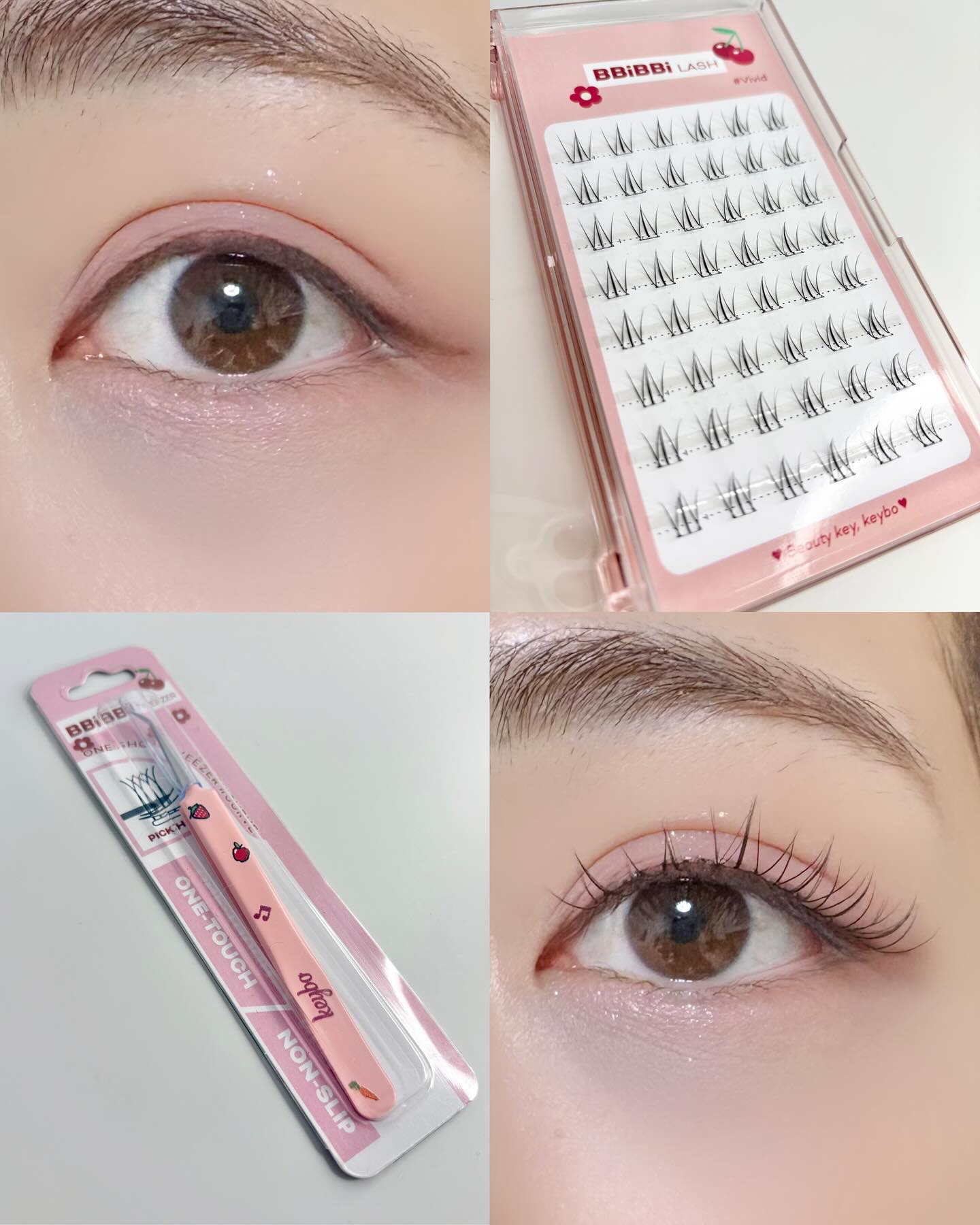 keybo BBiBBi LASH/keybo/つけまつげを使ったクチコミ（1枚目）