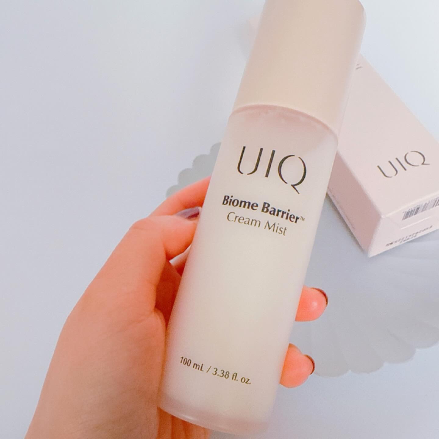 バイオームバリア クリームミスト/UIQ/ミスト状化粧水を使ったクチコミ（2枚目）