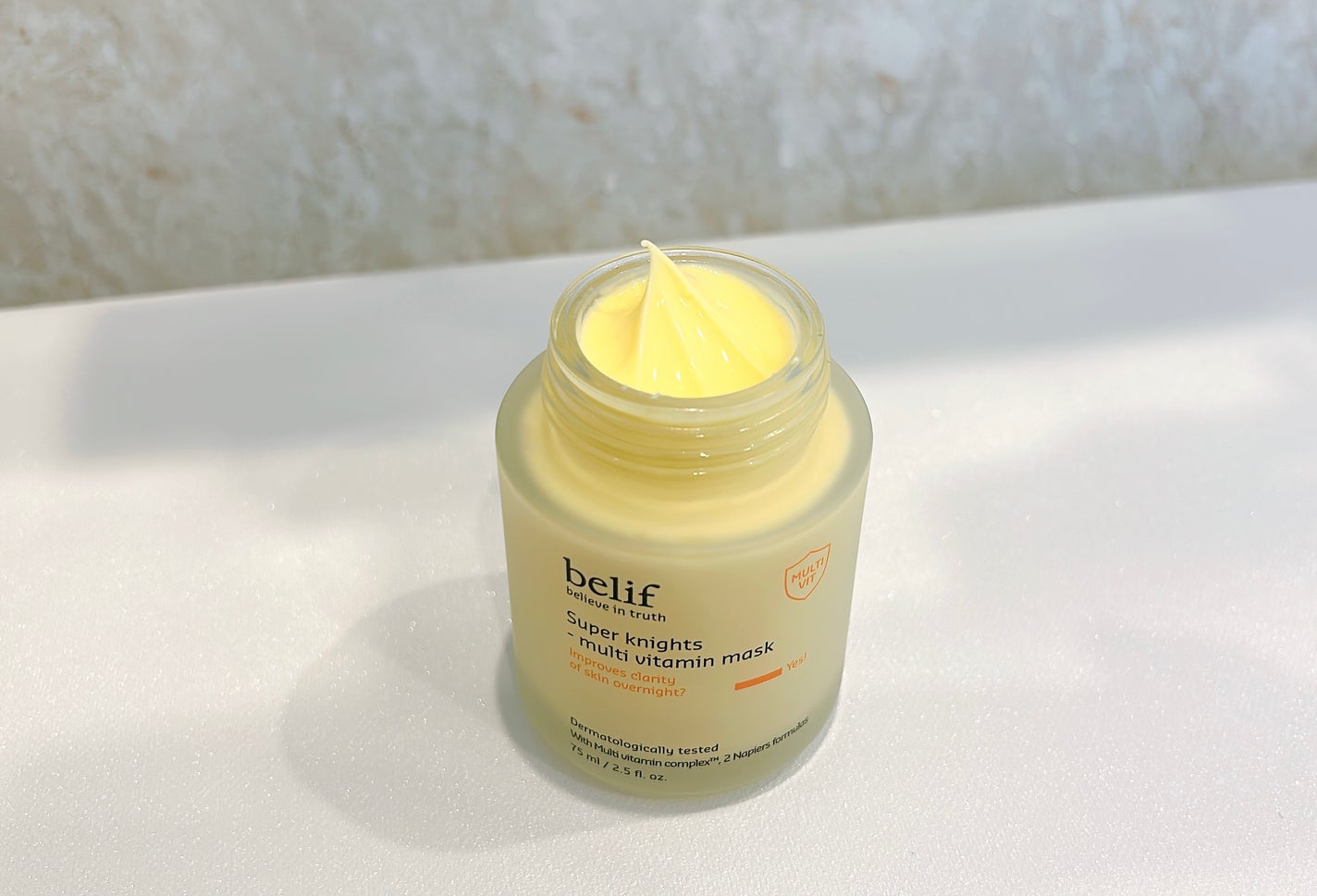 スーパーナイツ ビタミンマスク/belif/フェイスクリームを使ったクチコミ(8枚目)