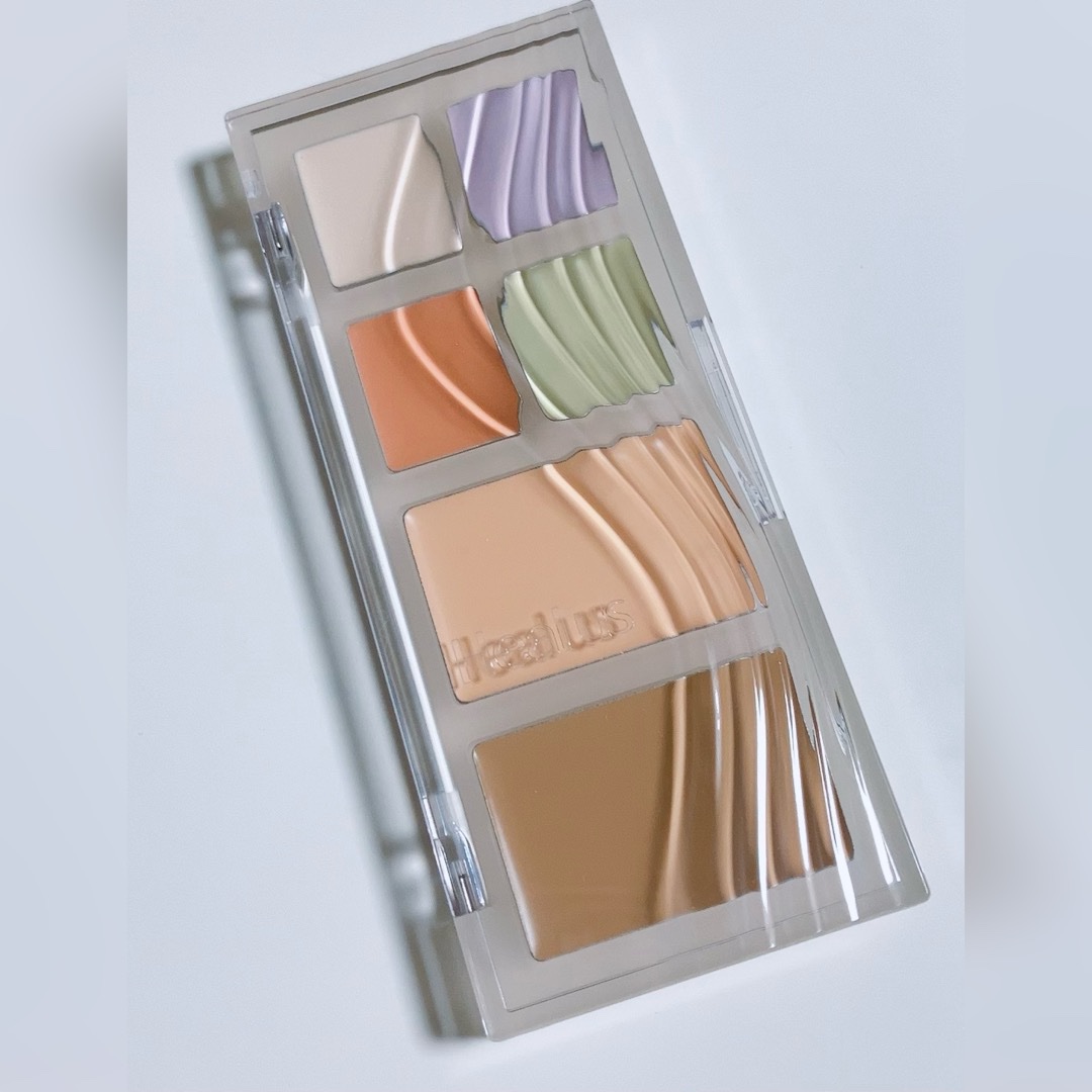 ブリージングコンシーラーパレット/Healus/パレットコンシーラーを使ったクチコミ（2枚目）