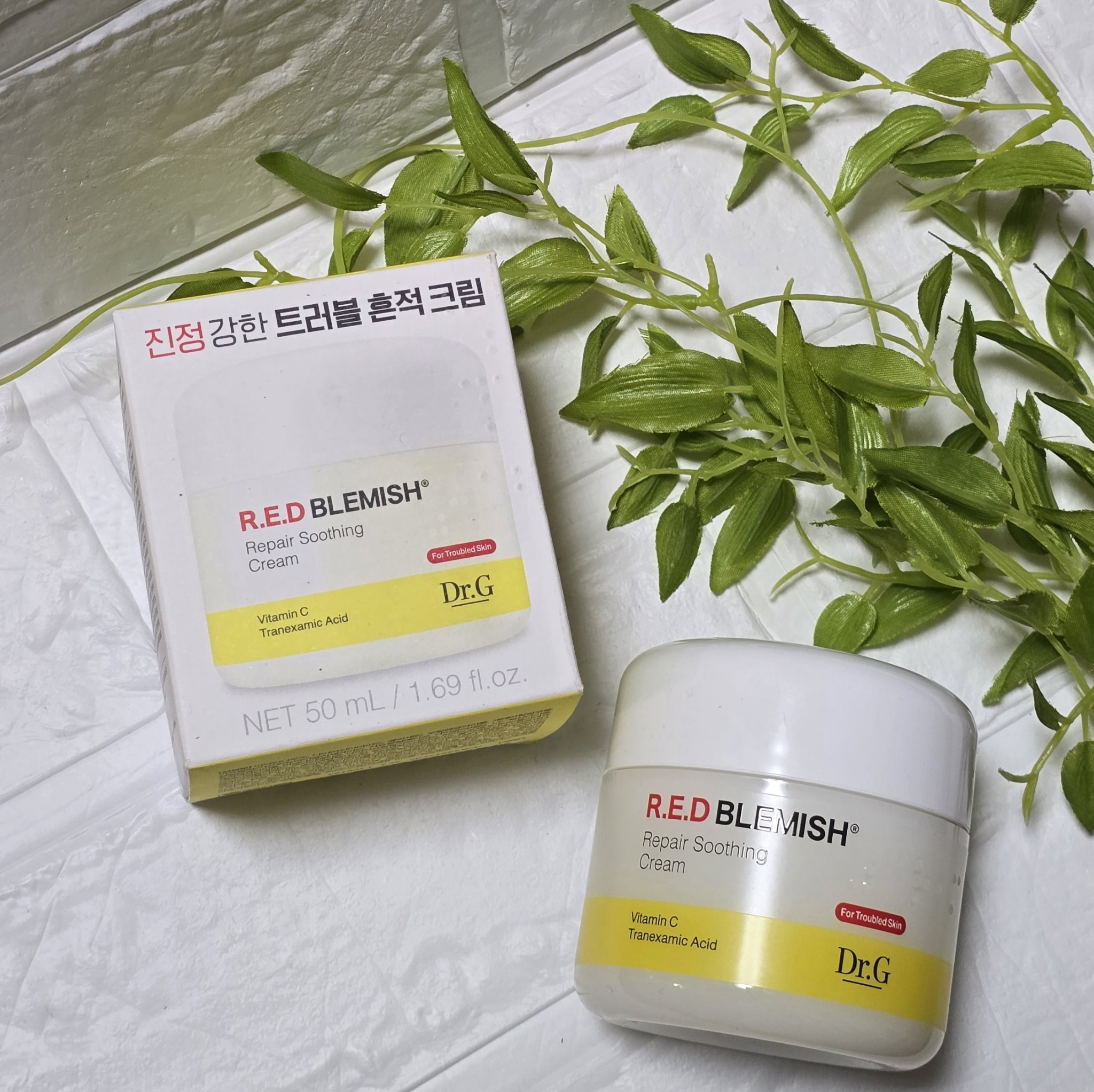 レッドブレミッシュ リペアスージングクリーム/Dr.G/フェイスクリームを使ったクチコミ（1枚目）