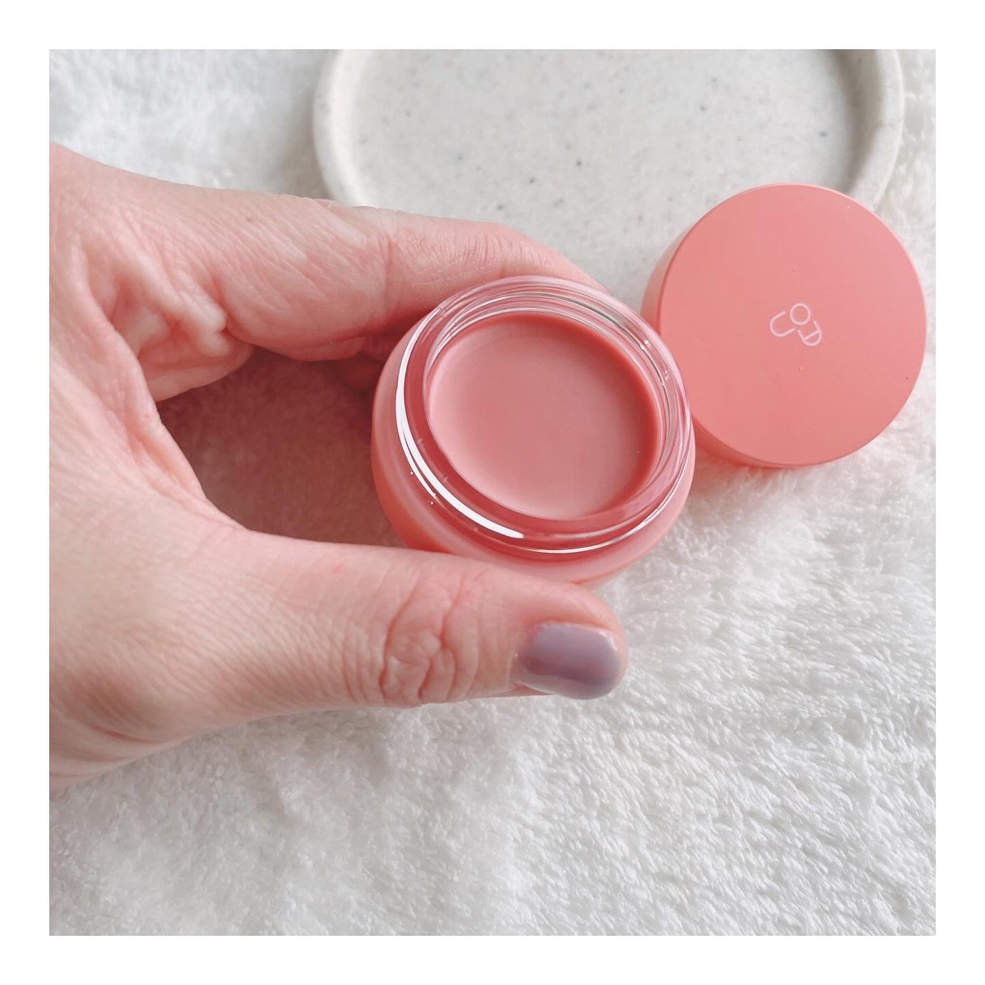 GLOWY TINT BALM/AOU/リップグロスを使ったクチコミ(4枚目)