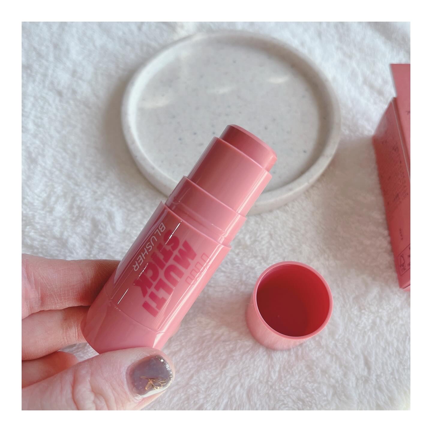 アイムマルチスティックブラッシャー/i’m meme/ジェル・クリームチークを使ったクチコミ（2枚目）