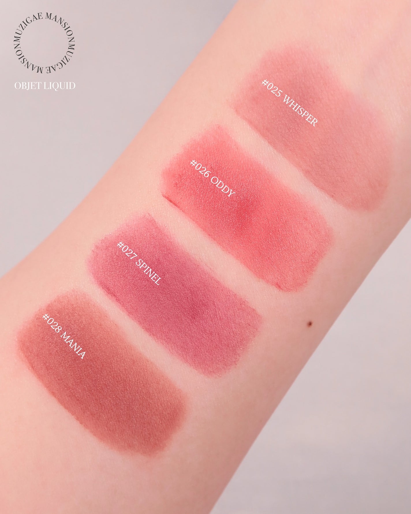 オブジェリキッド/MUZIGAE MANSION/口紅を使ったクチコミ(2枚目)