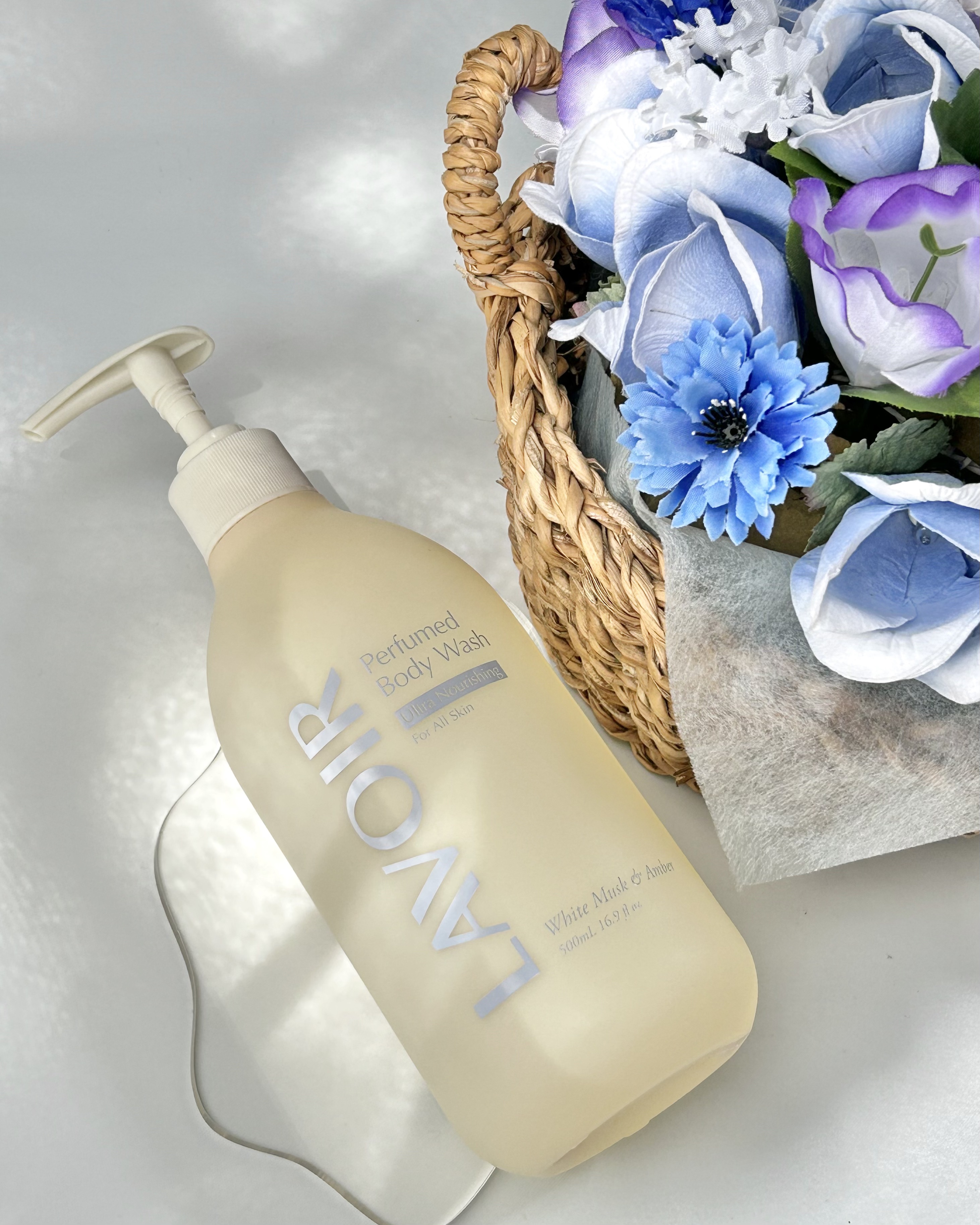 パフューム ボディウォッシュ ホワイトムスク&アンバー/LAVOIR/ボディソープを使ったクチコミ（2枚目）