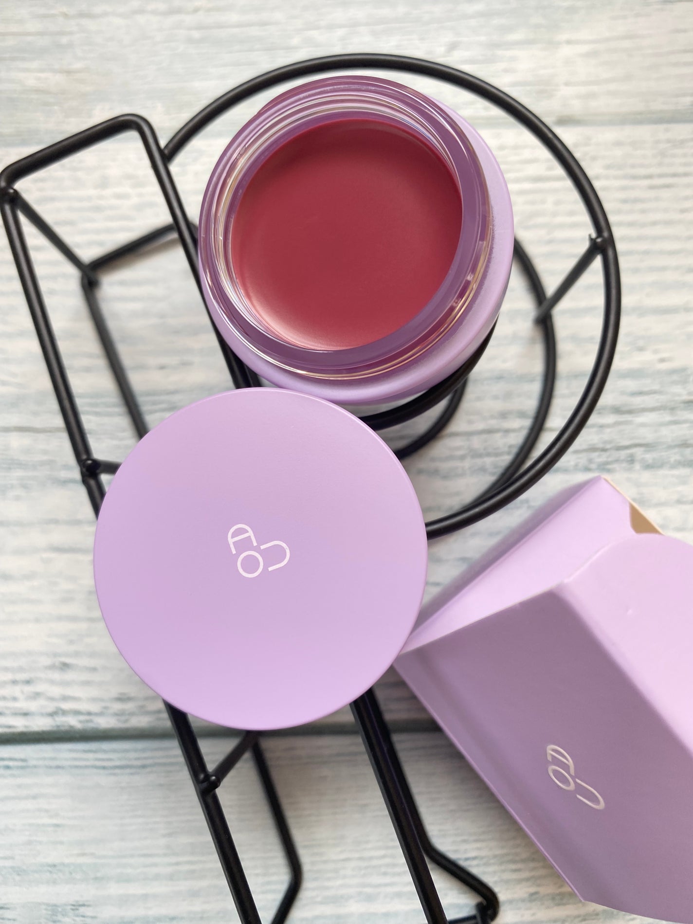 GLOWY TINT BALM/AOU/リップグロスを使ったクチコミ(5枚目)