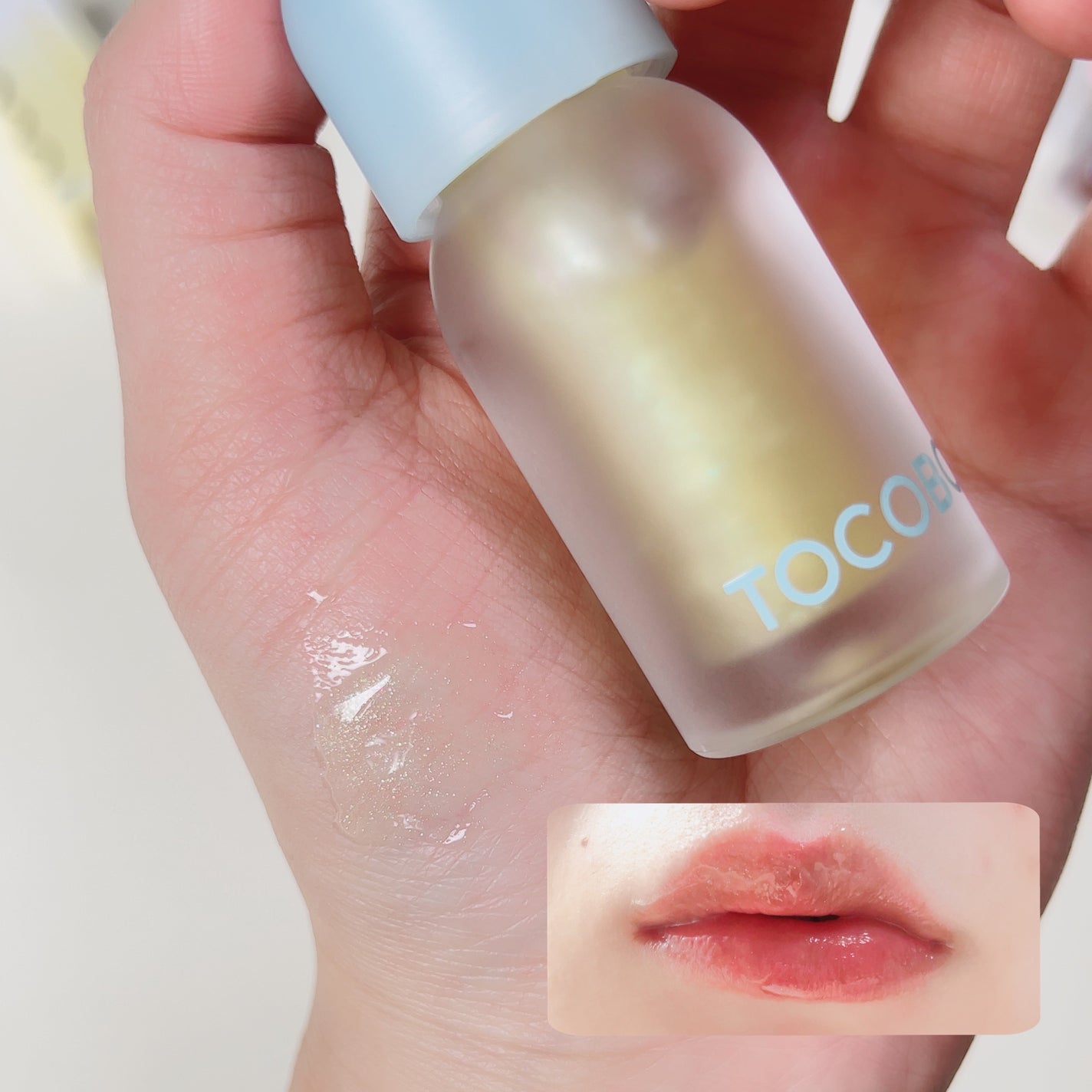 ジューシーベリープランピングリップオイル/TOCOBO/リップグロスを使ったクチコミ(2枚目)