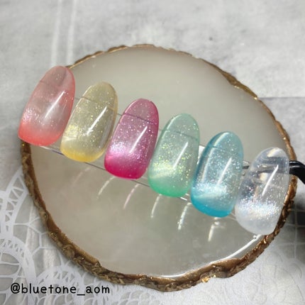 パル カラージェル/キャンドゥ/ジェルネイルを使ったクチコミ(4枚目)