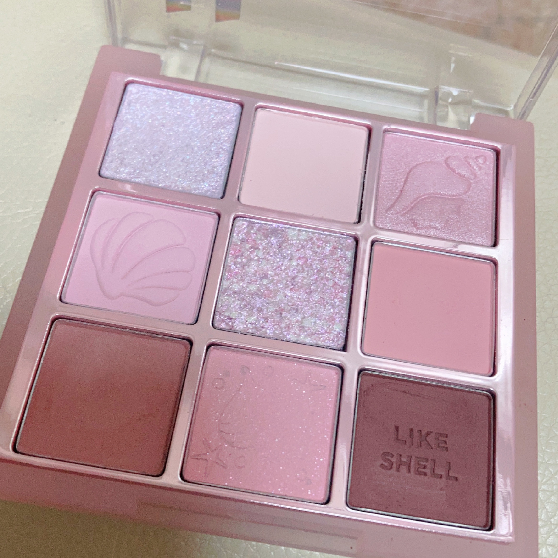 マイフェイブムードアイパレット 9カラー/HOLIKA HOLIKA/アイシャドウパレットを使ったクチコミ（2枚目）