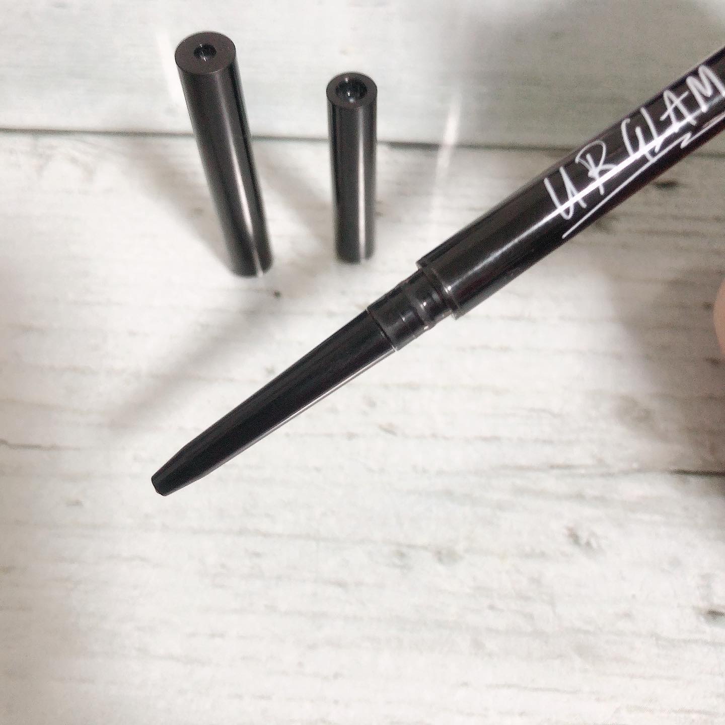 スリムスケッチアイブロウペンシル/U R GLAM/アイブロウペンシルを使ったクチコミ（2枚目）