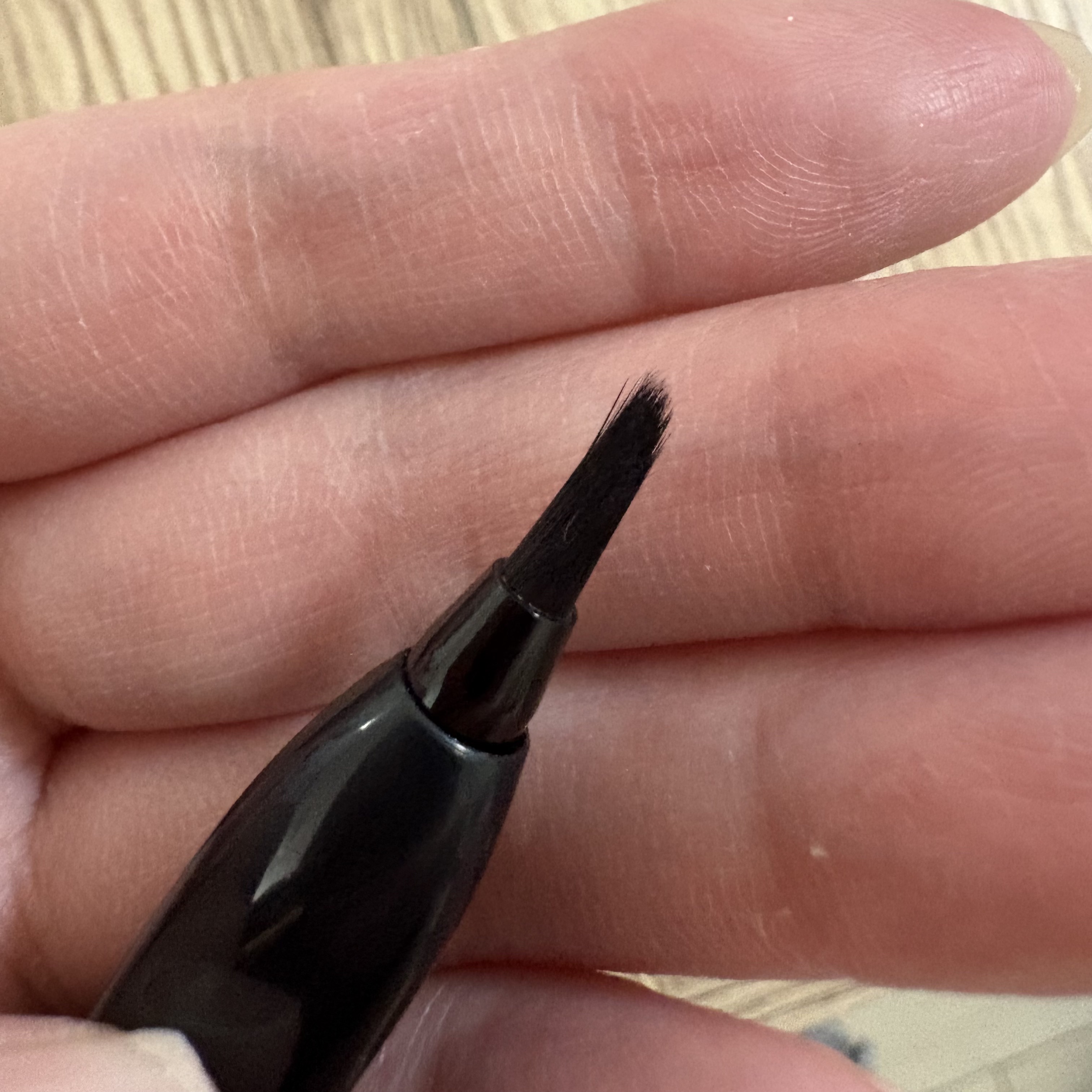 KATANA FUDE アイ ライニング ブラシ/SHISEIDO/メイクブラシを使ったクチコミ（3枚目）