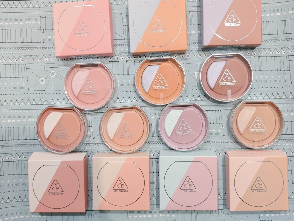 3CE ブラッシュライター/3CE/パウダーチークを使ったクチコミ（1枚目）