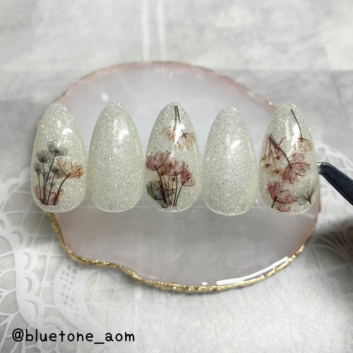 ネイルシール/SHEIN/ネイルシールを使ったクチコミ(1枚目)