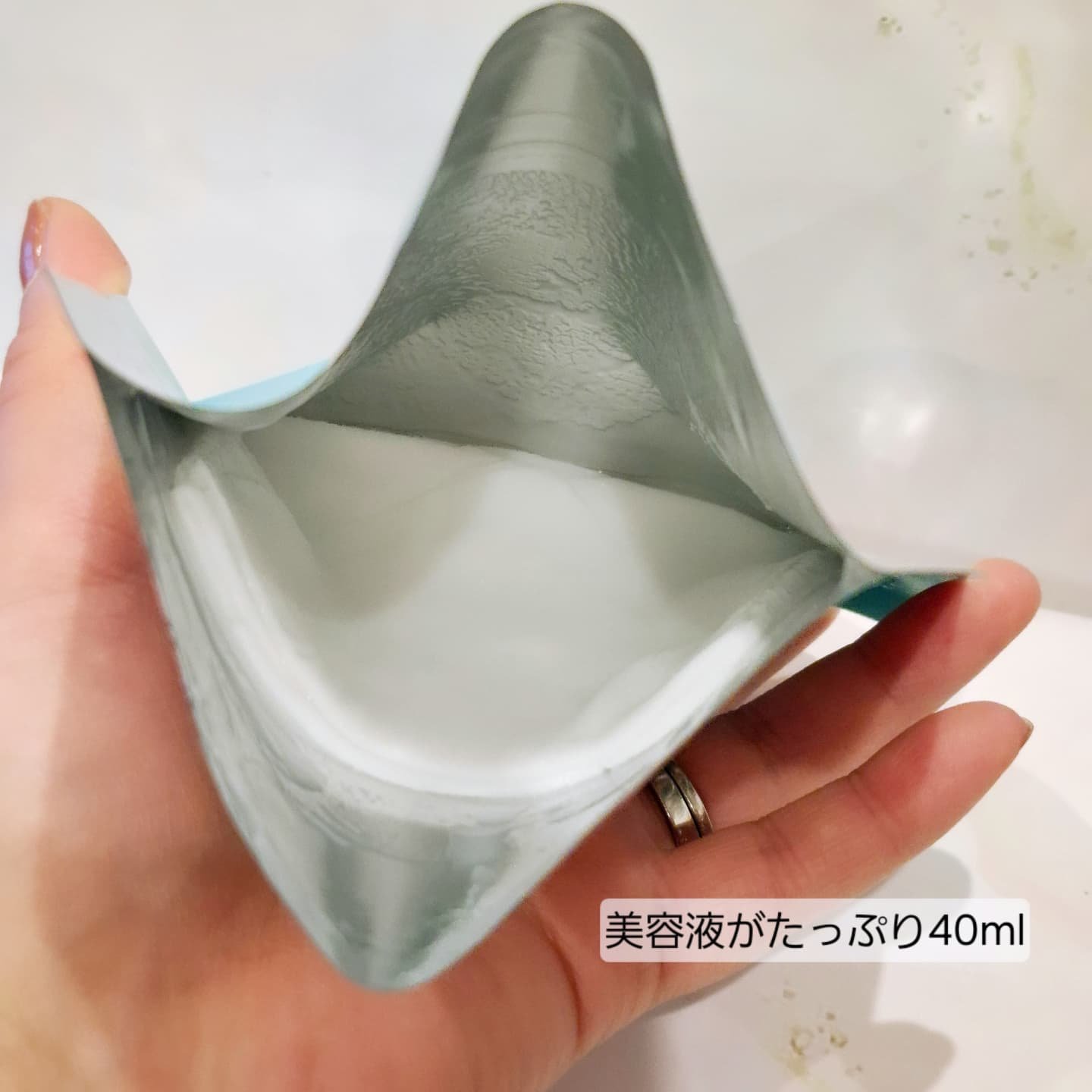 REJURAN ターンオーバーマスク(5枚入り)/REJURAN COSMETICS/シートマスク・パックを使ったクチコミ（2枚目）