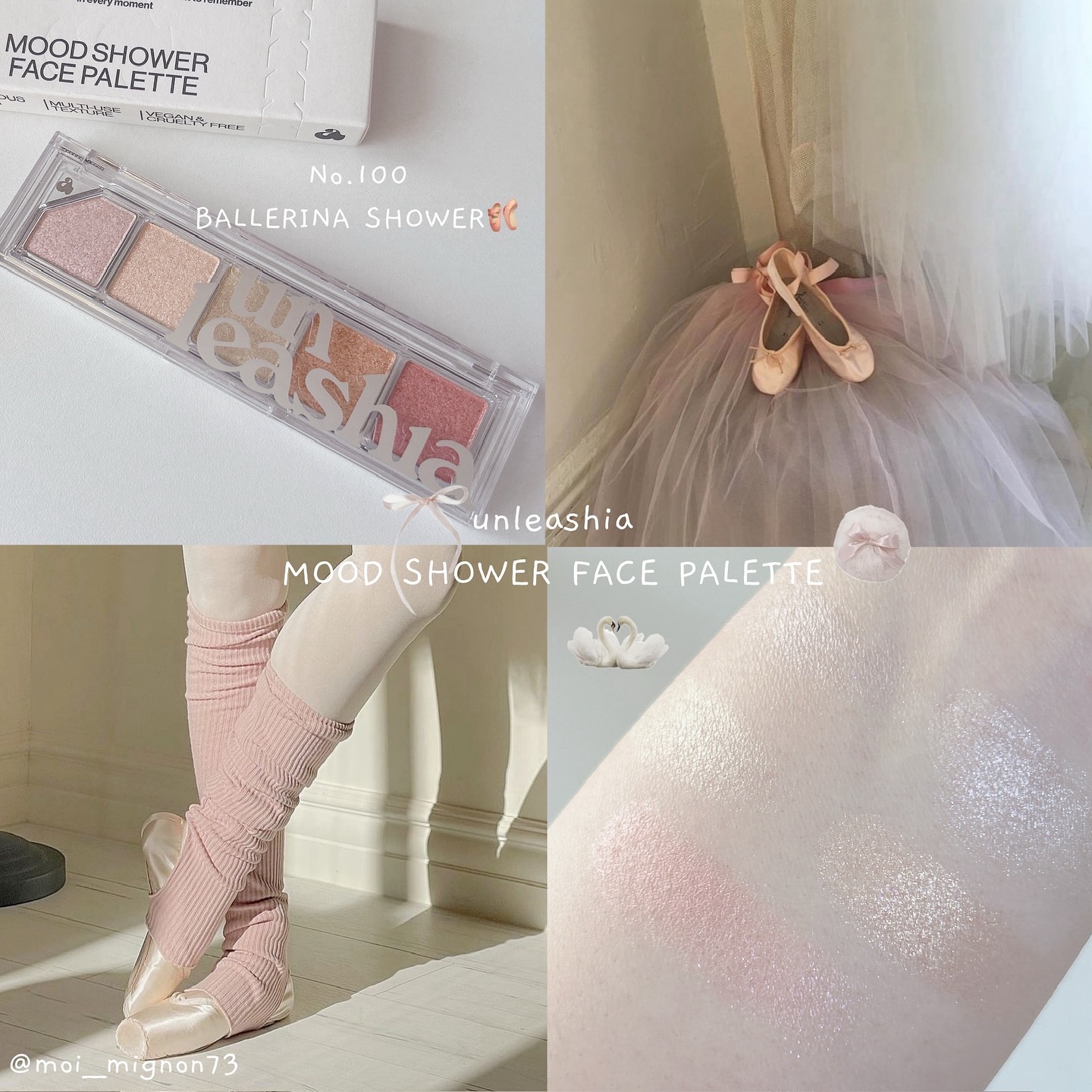 Mood Shower Face Palette/unleashia/パウダーハイライトを使ったクチコミ（1枚目）