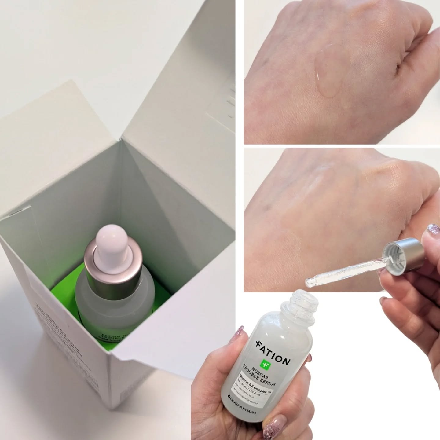 ノスカナイン トラブル セラム/FATION/美容液を使ったクチコミ（2枚目）