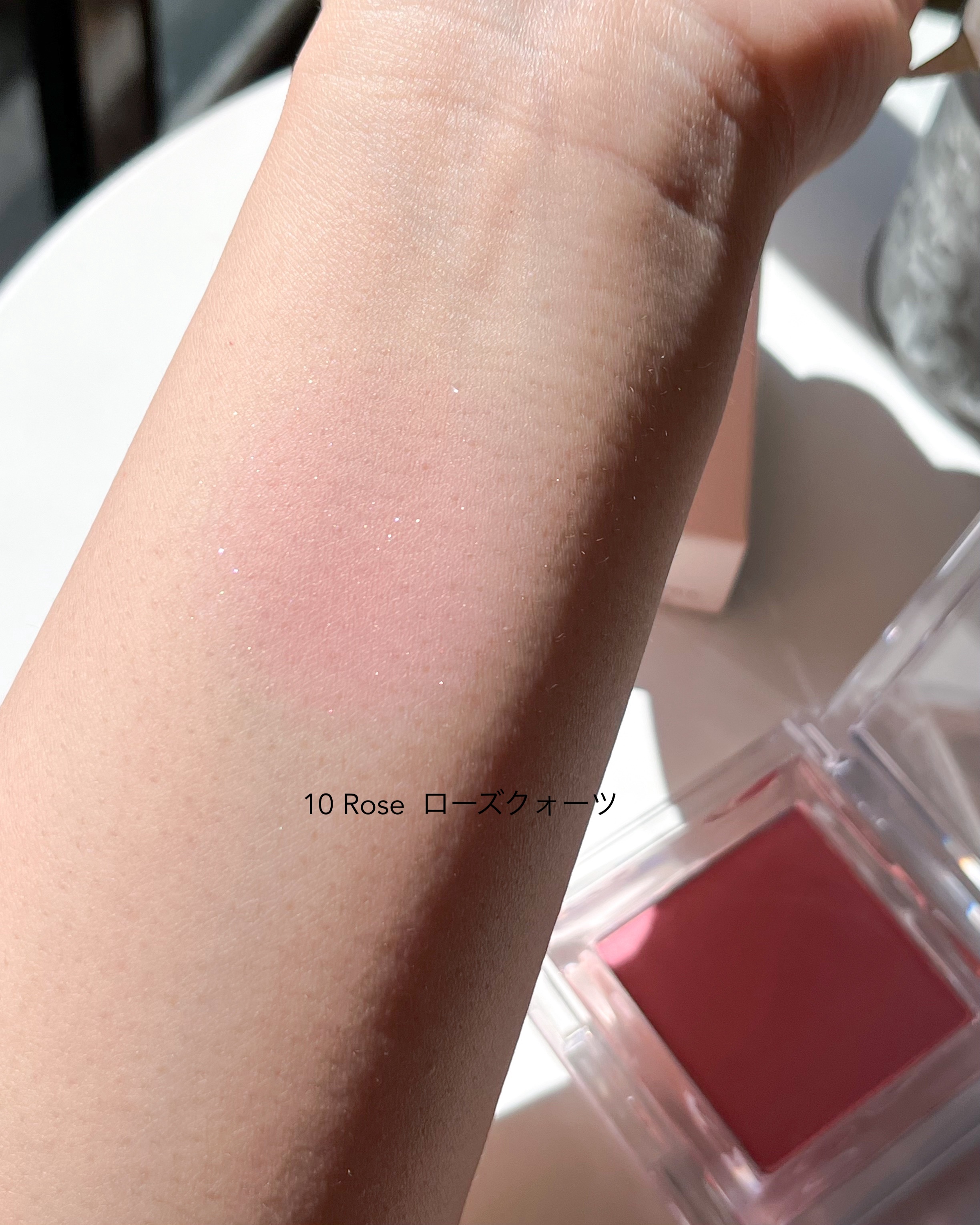 ベイクドブラッシュ/Glint/パウダーチークを使ったクチコミ（3枚目）