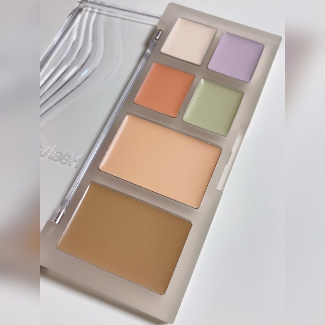 ブリージングコンシーラーパレット/Healus/パレットコンシーラーを使ったクチコミ（3枚目）